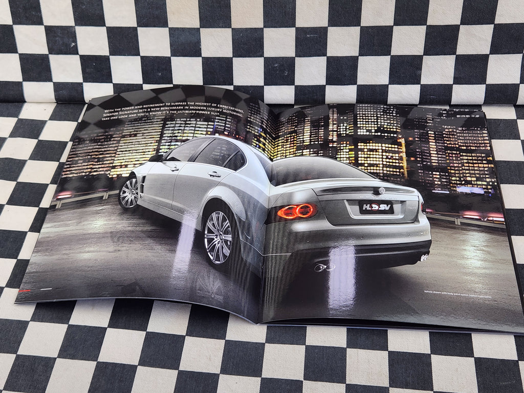 HSV Holden VE WM Grange & Senator Signature Series Sales Brochure