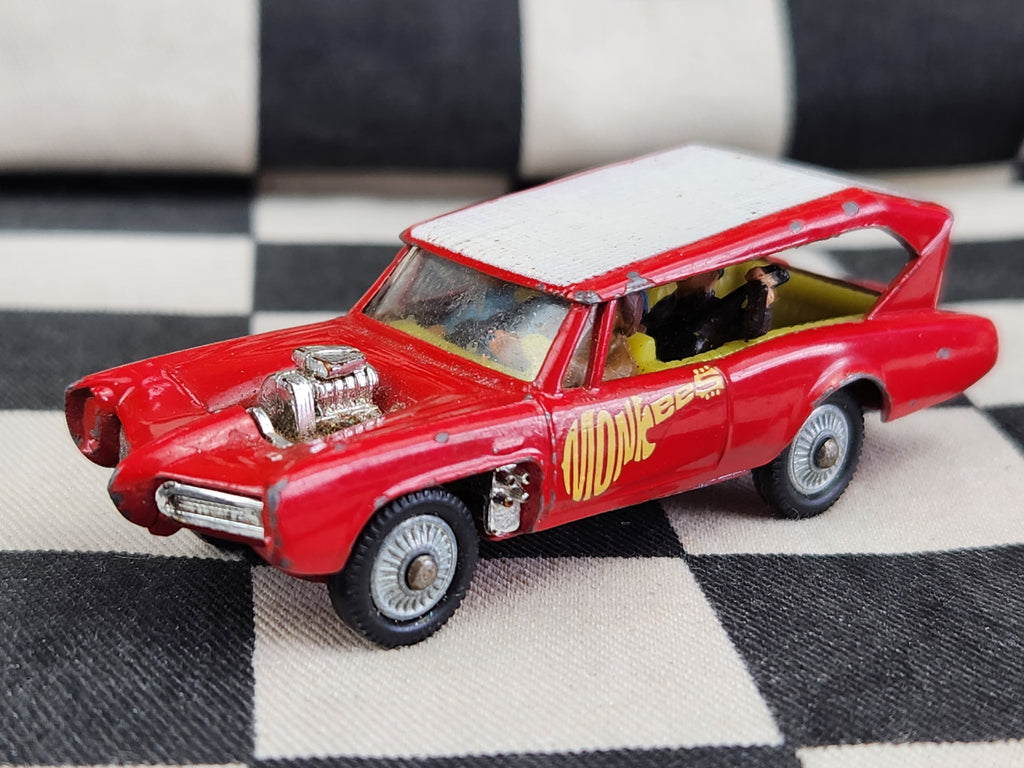 Vintage Loose Husky Models 1:64 The Monkees Monkeemobile Pontiac GTO