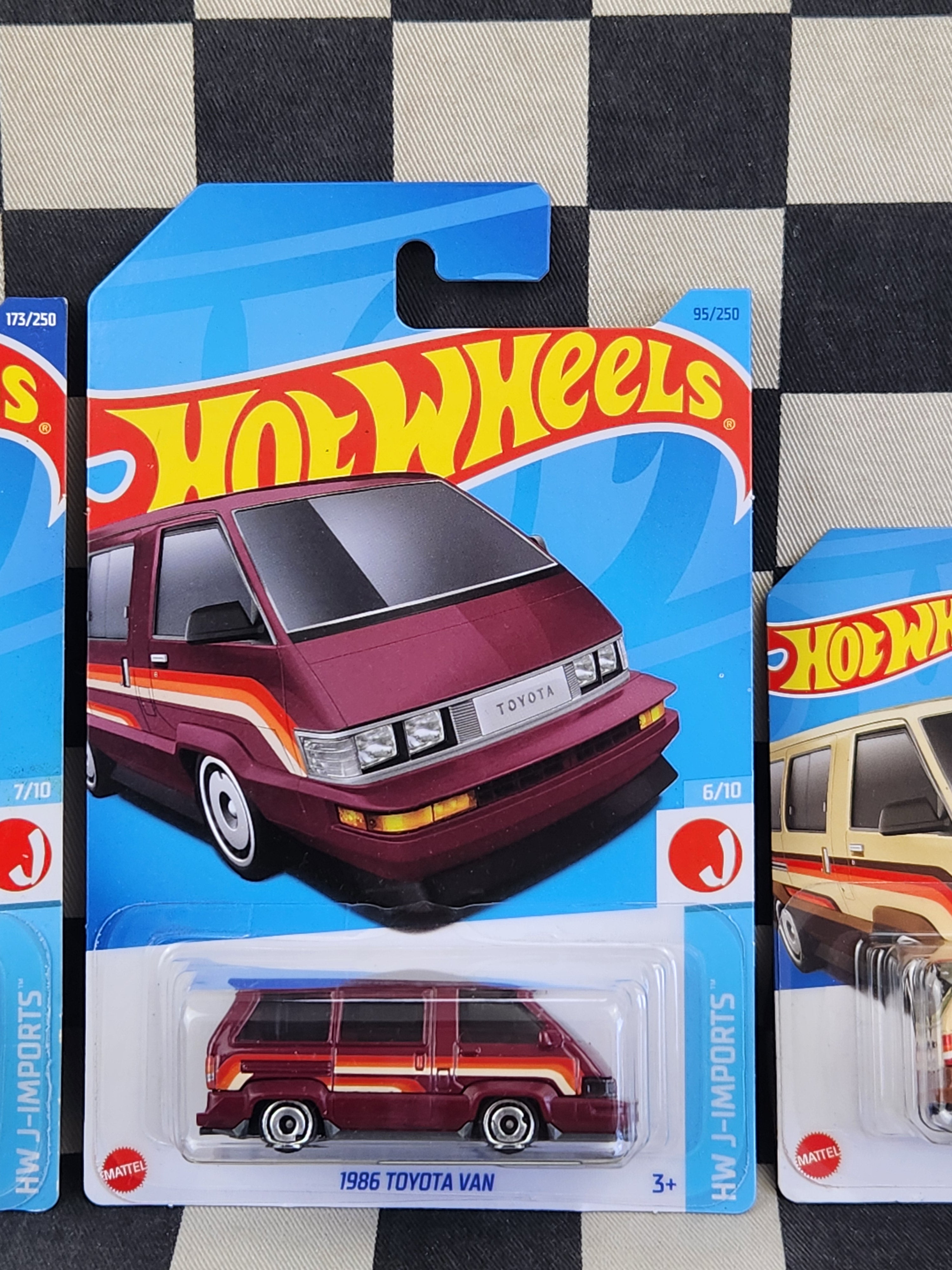 Hot Wheels 1986 Toyota Tarago Van Your Choice of