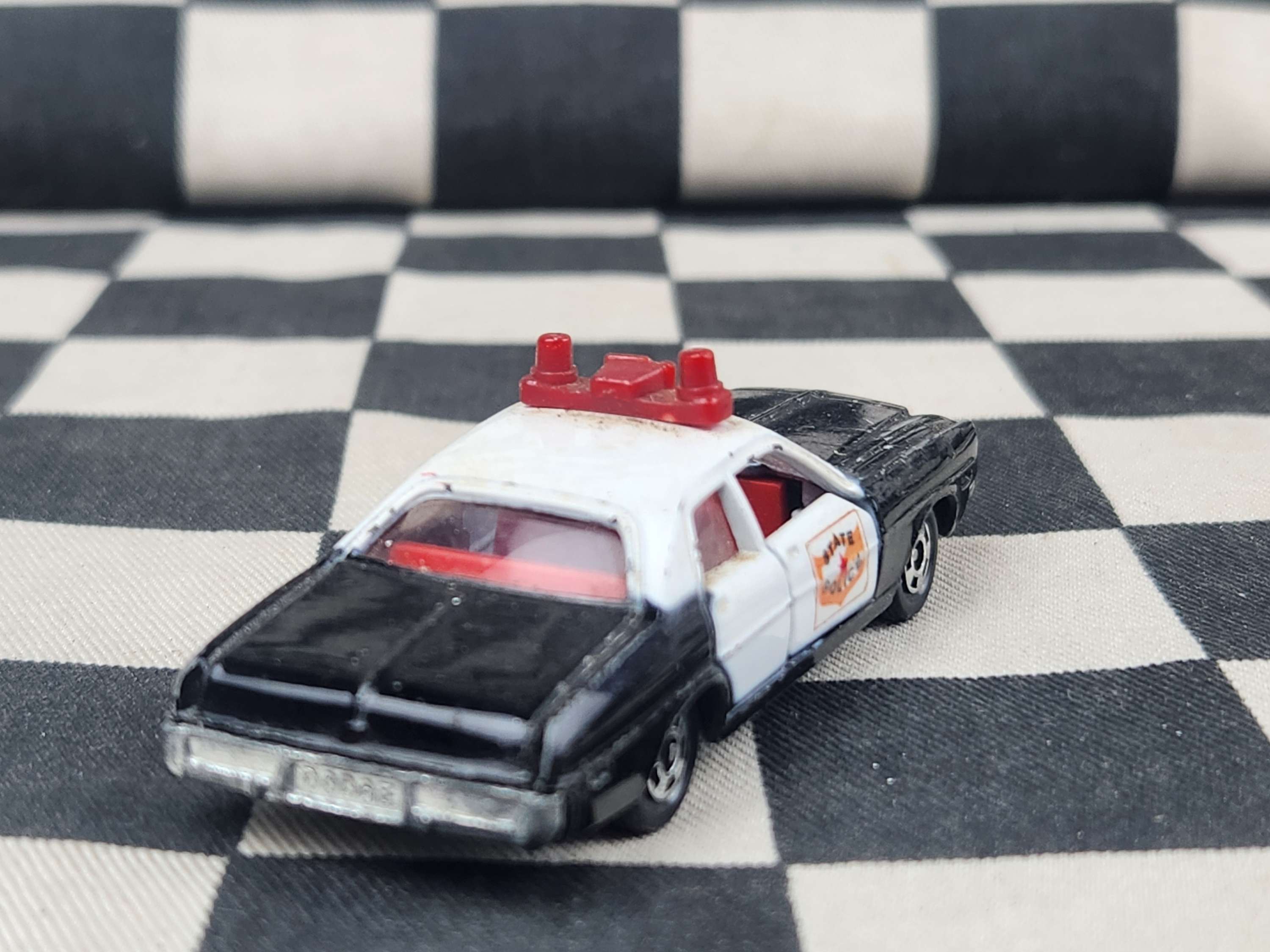 Vintage Loose Tomica Dorge Coronet Custom Police Car