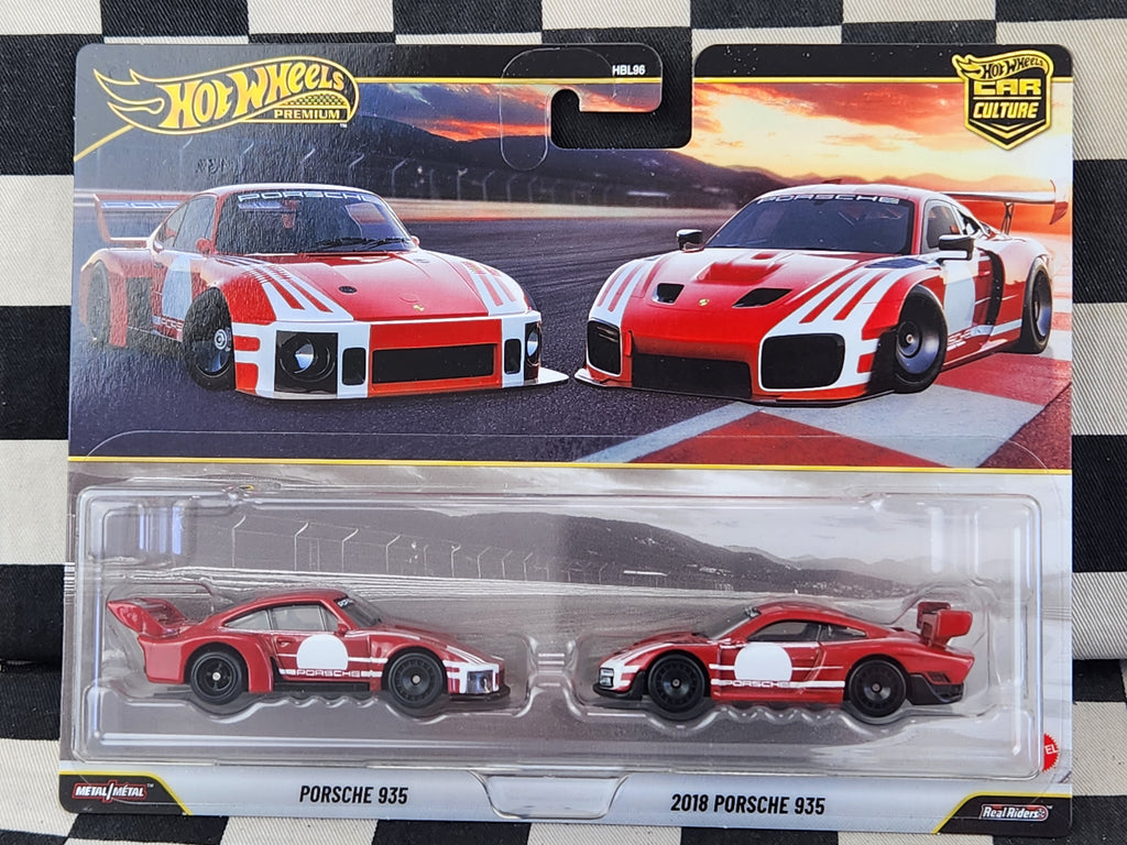 Hot Wheels Premium Twin Pack Porsche 935 /2018 Porsche 935