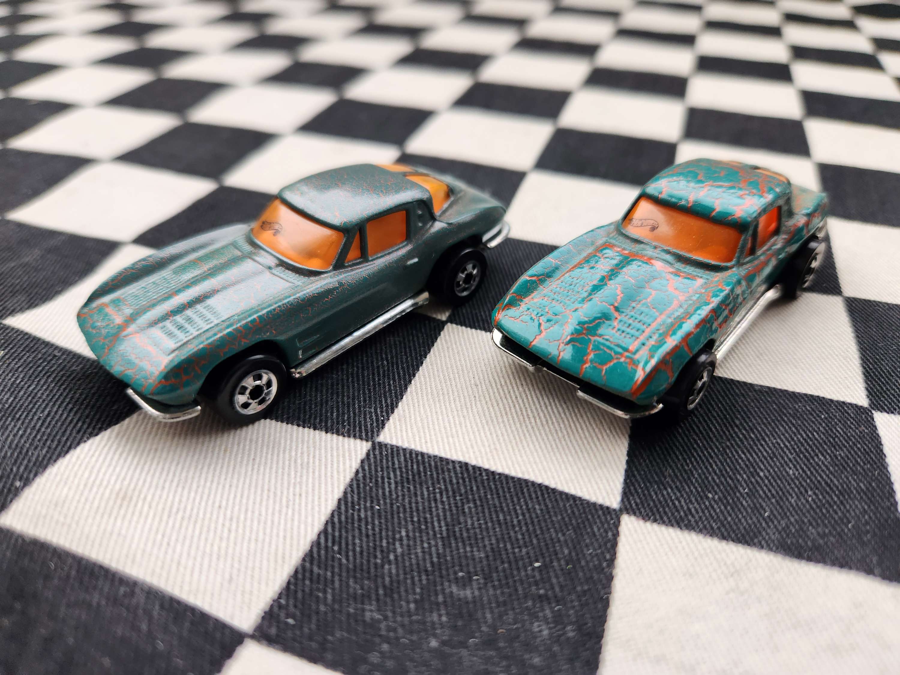 Hot Wheels Loose Krackle Cars 1963 Corvette Split Window Your Choice of