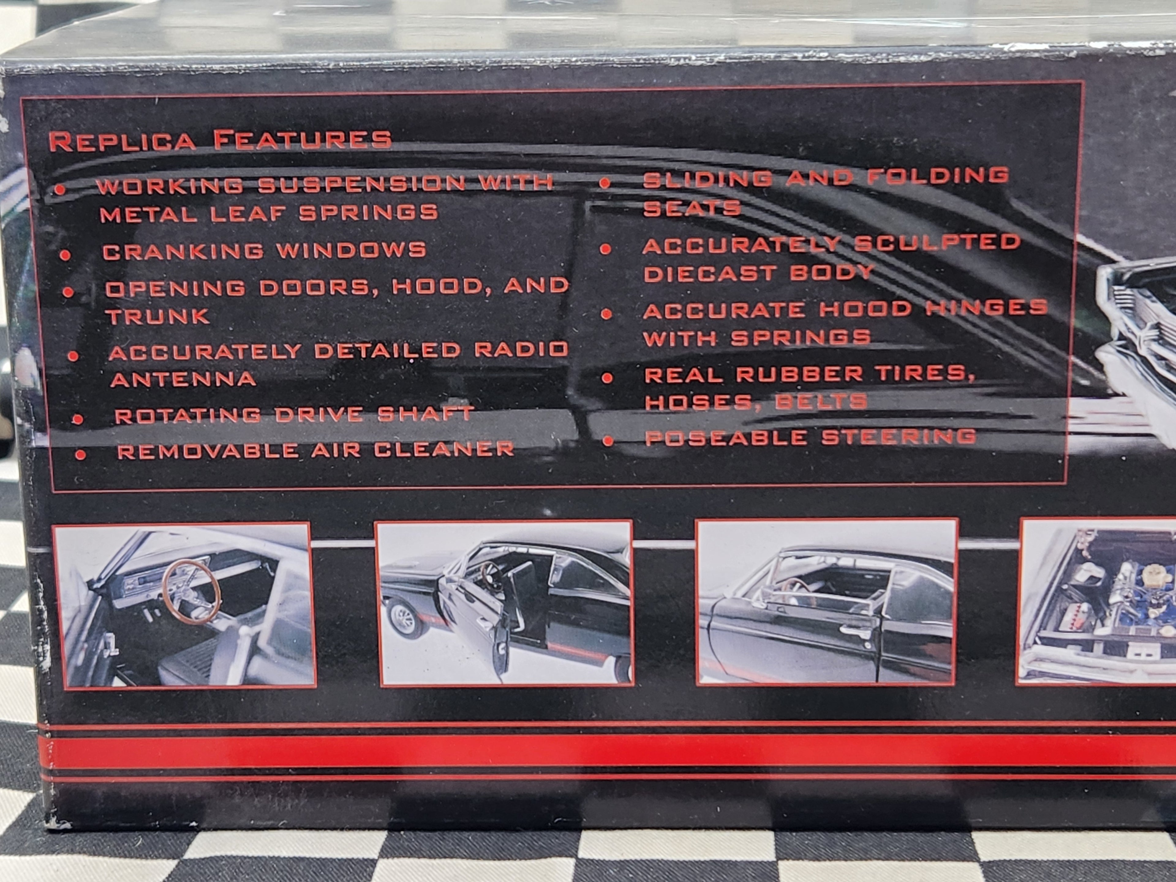 1/18 GMP 1966 Ford Fairlane GTA Black