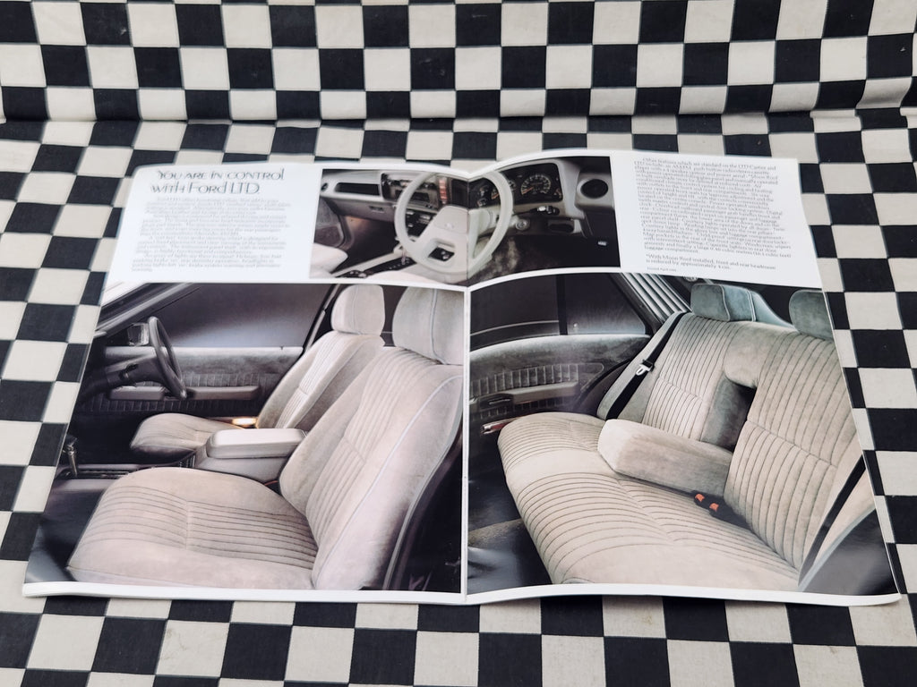 Ford FC LTD & LTD Cartier Sales Brochure
