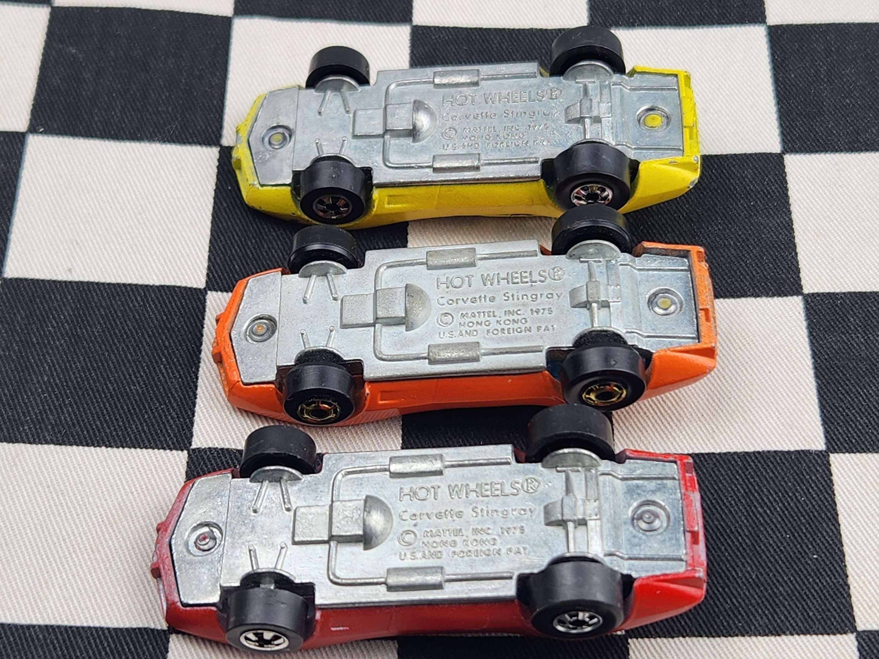 Vintage Loose Hot Wheels Blackwall 1975 Corvette Stingray Your Choice of Colours