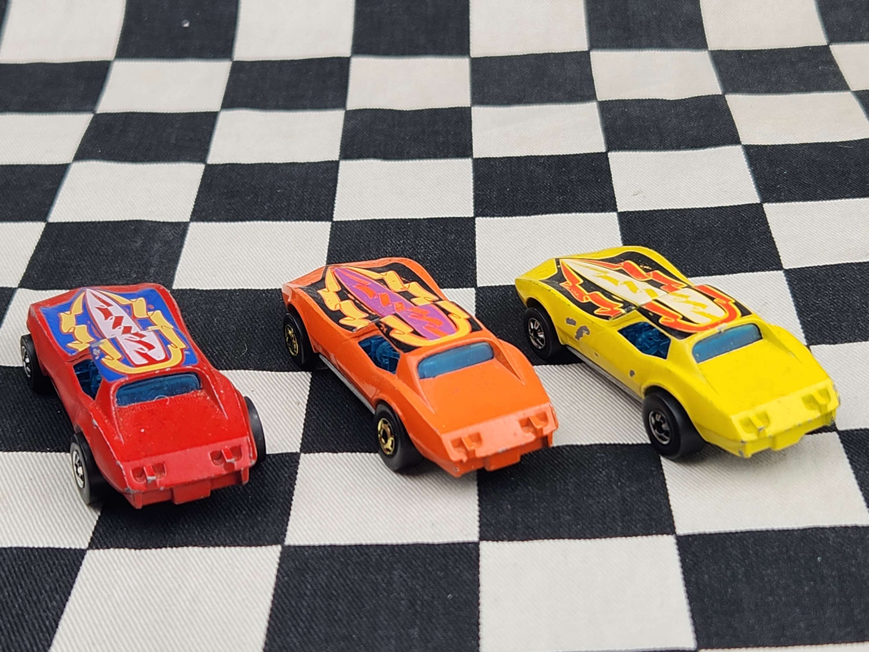 Vintage Loose Hot Wheels Blackwall 1975 Corvette Stingray Your Choice of Colours
