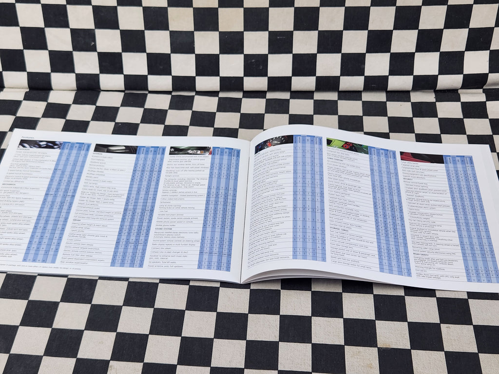 VY Holden Commodore Executive Acclaim SV6 SV8 SS Sales Brochure