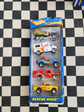 Hotwheels 2000 Rescue Rods Exclusive 5 Pack Tow Truck Jeep
