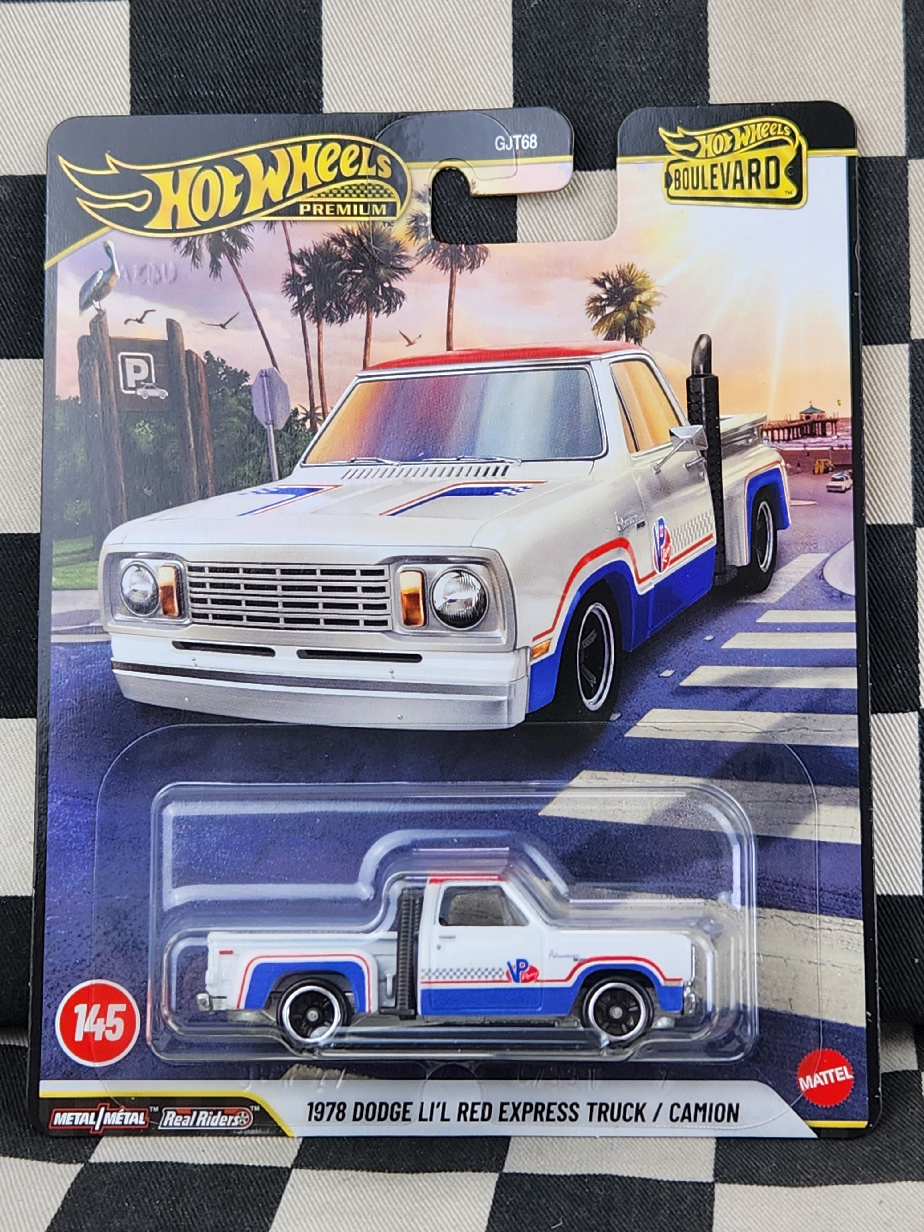 Hot Wheels Boulevard #145 1978 Dodge Lil Red Express Pickup Truck