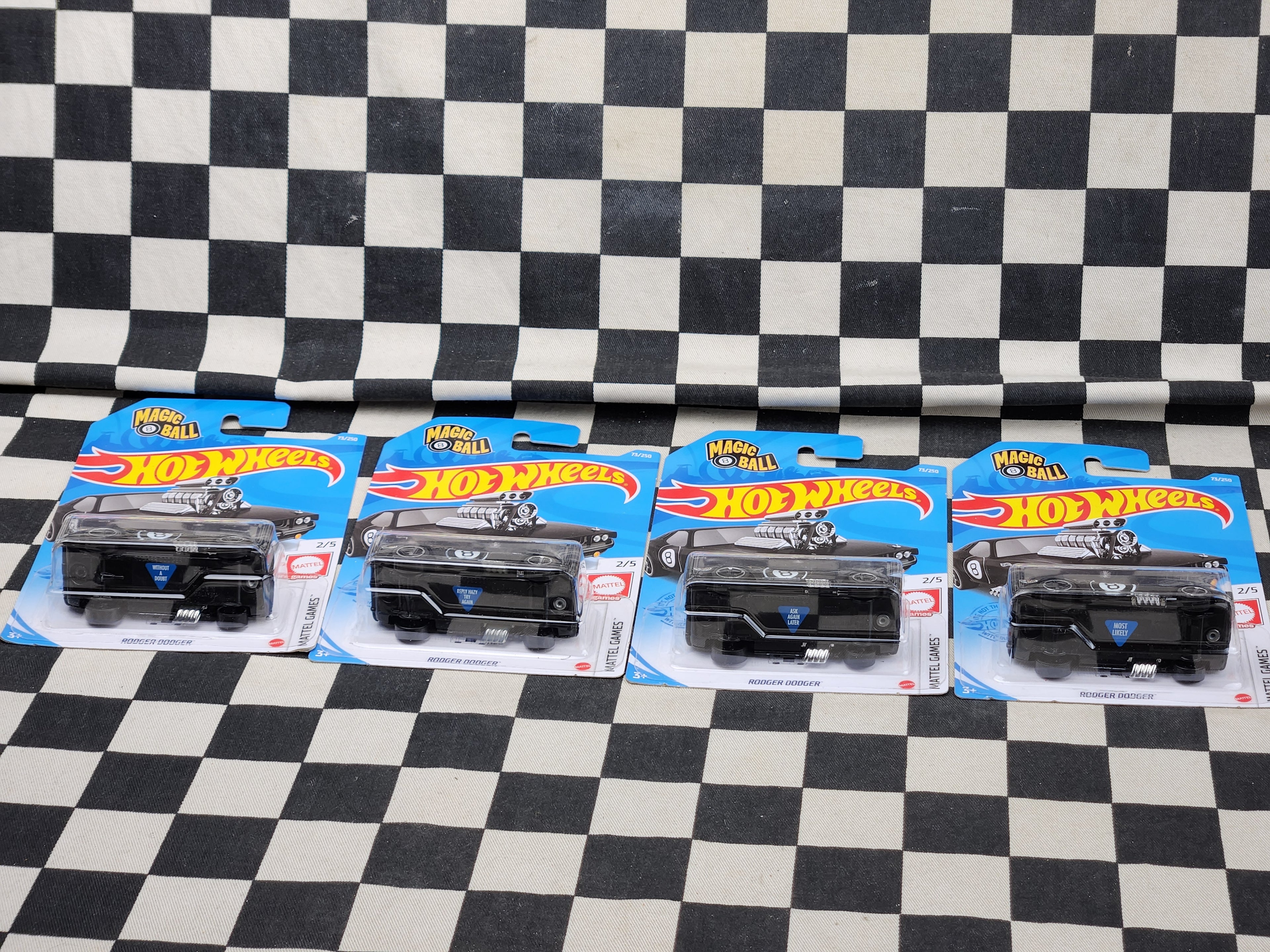 Hot Wheels 2021 Mattel Games Magic 8 Ball Rodger Dodger Your Choice of