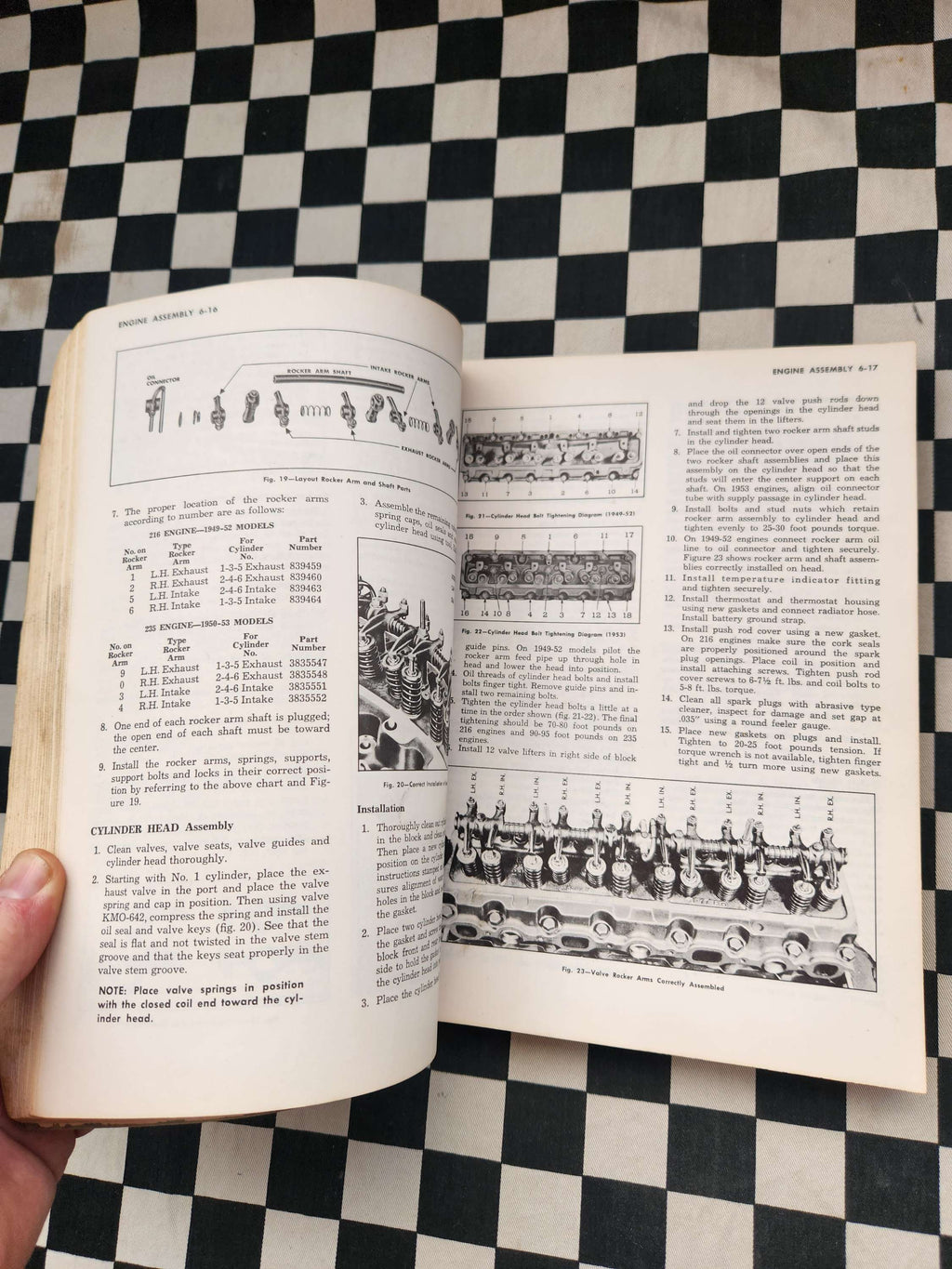 Chevrolet 1949 to 1953 Passenger Car Workshop Manual