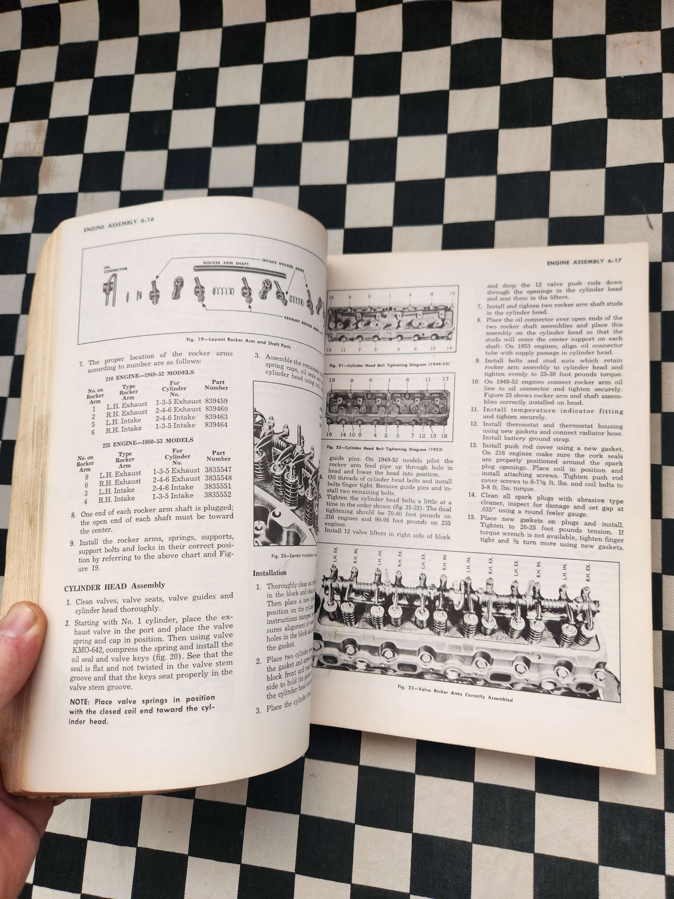 Chevrolet 1949 to 1953 Passenger Car Workshop Manual