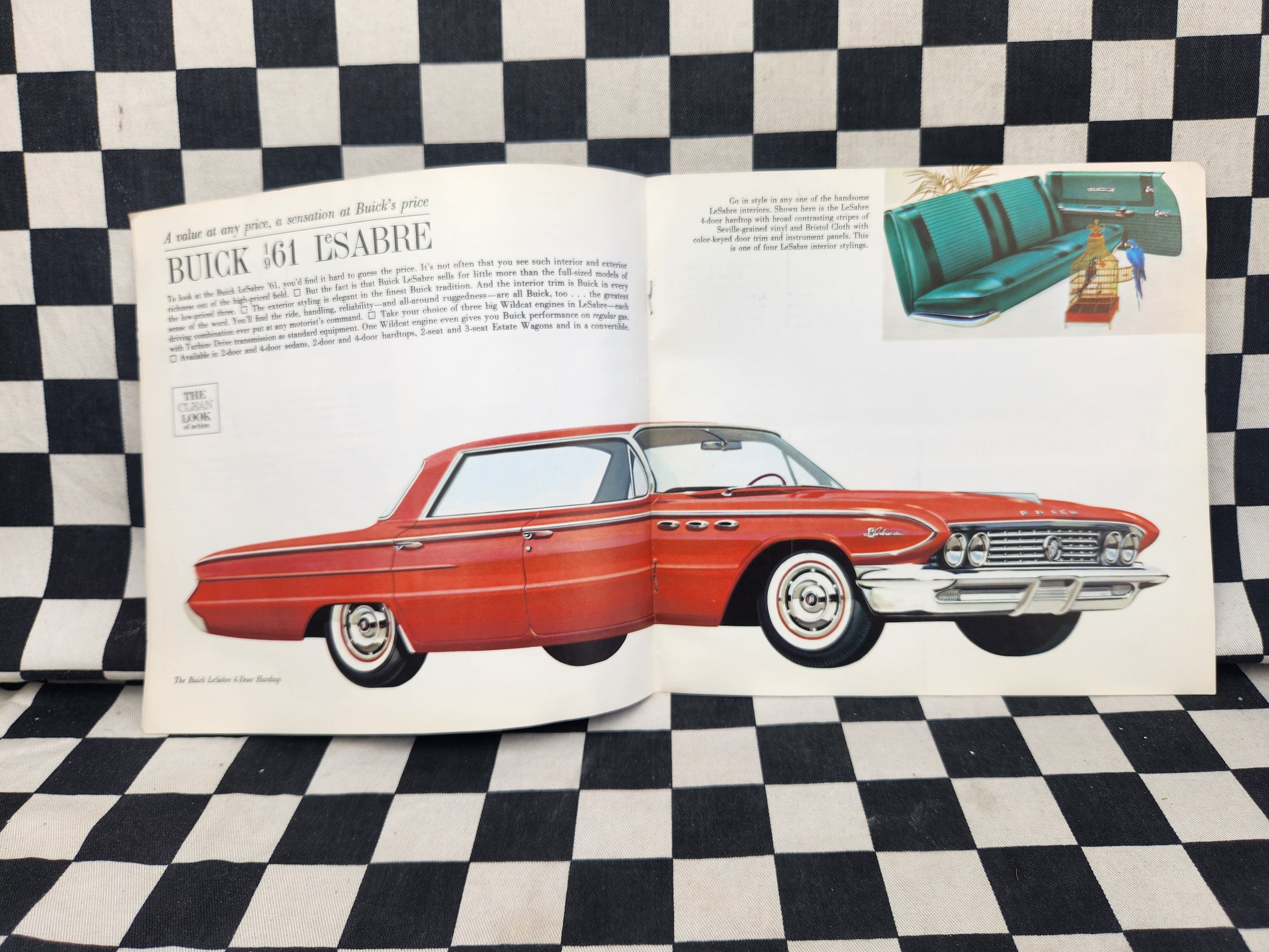 Genuine 1961 Buick Full Size Turbine Drive Sales Brochure