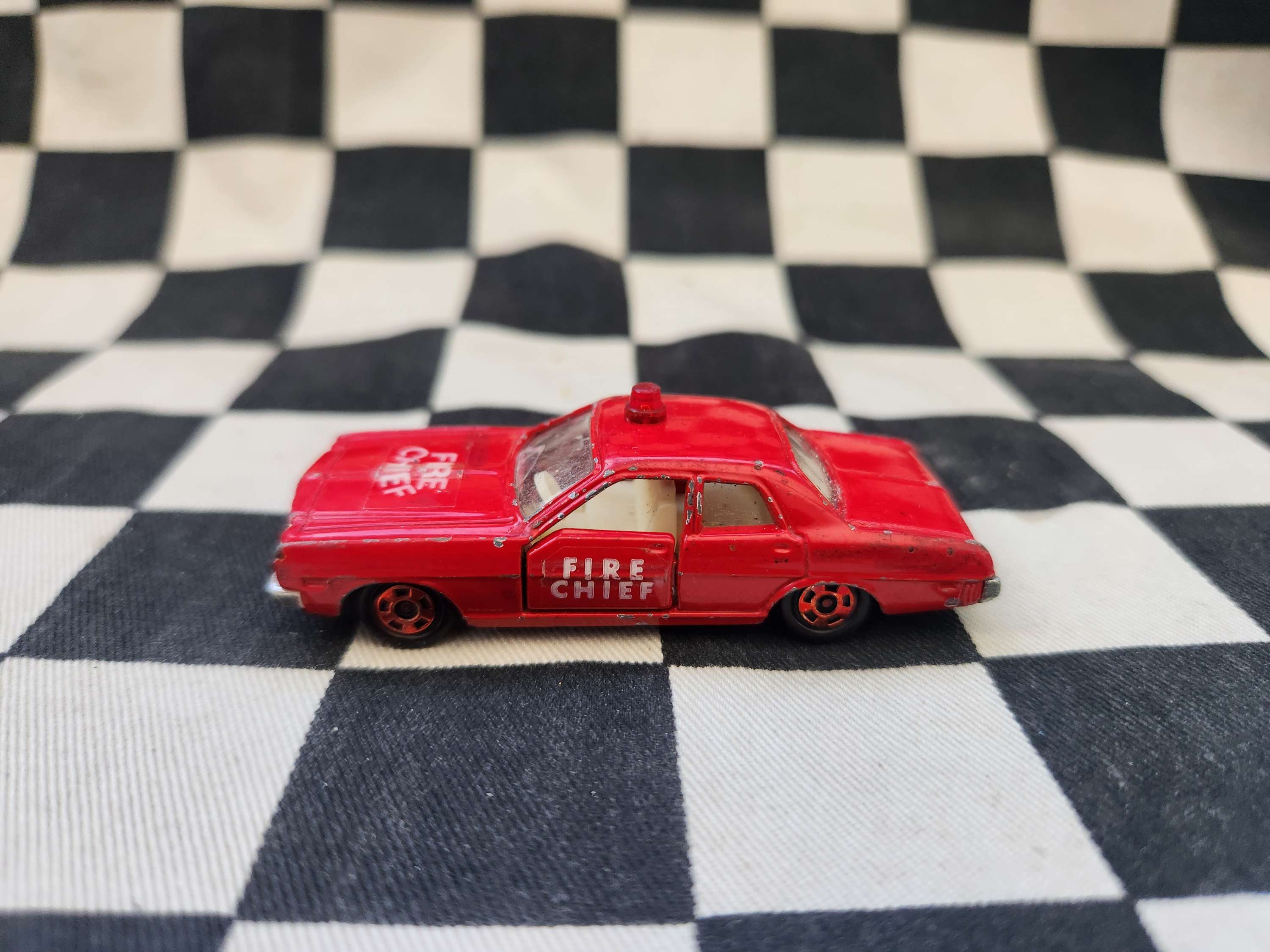 Vintage Loose Tomica Dodge Coronet Custom Fire Chief