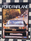 Ford ZJ Fairlane Sales Brochure