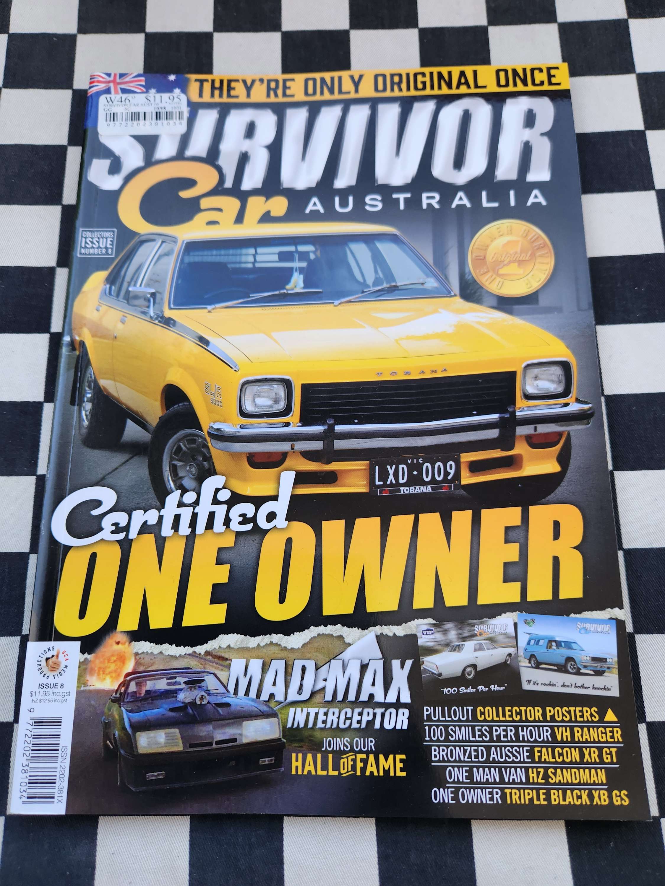 Survivor Car Australia Magazine #8 LH Torana XB GS XR GT VH Valiant HZ Sandman