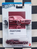Hot Wheels Silver Series Pantone 195 69 Ford Mustang Boss 302
