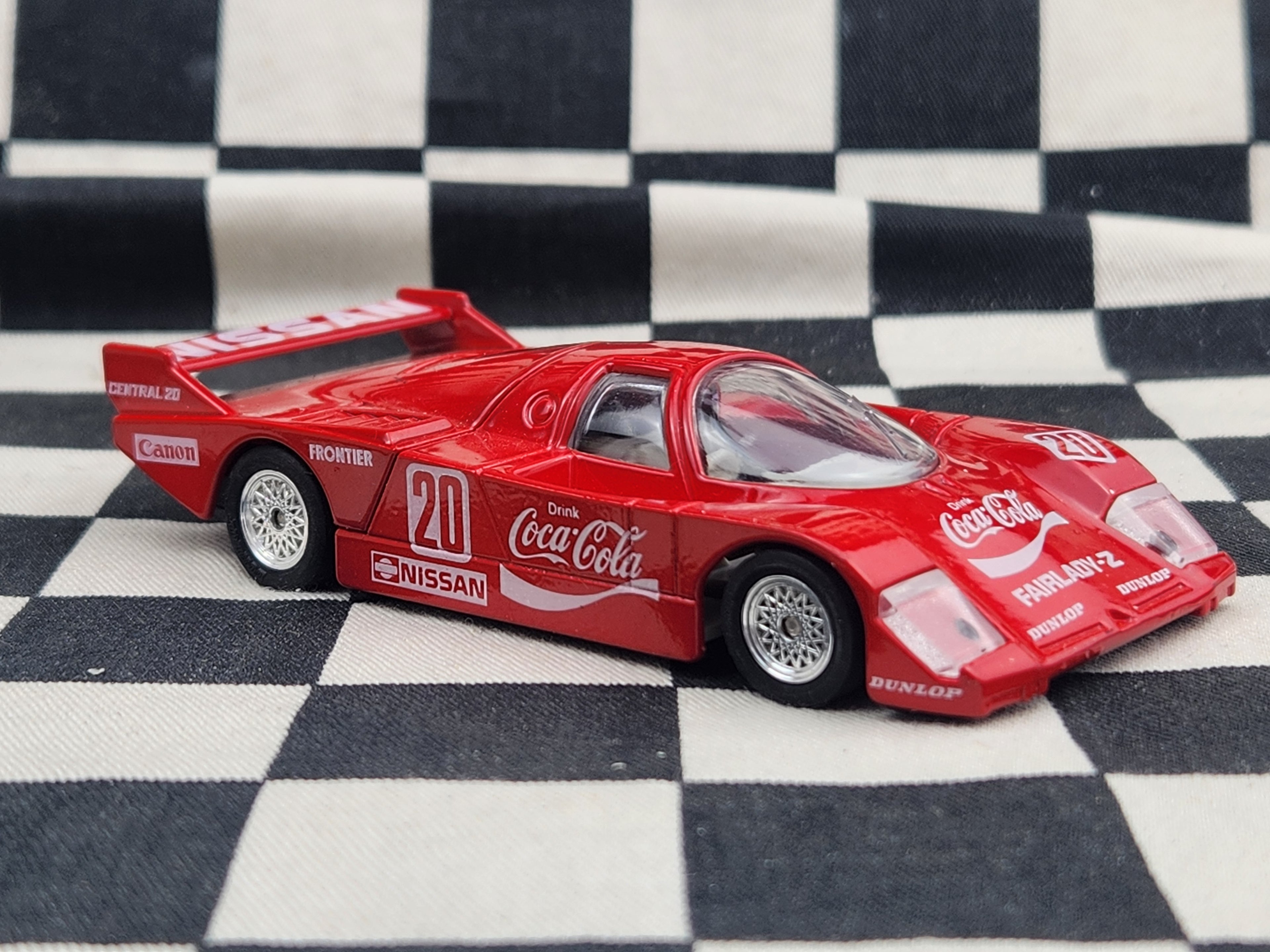 Vintage Loose Tomica Dandy 1/43 Coca Cola Nissan Skyline Farirlady Z Group C