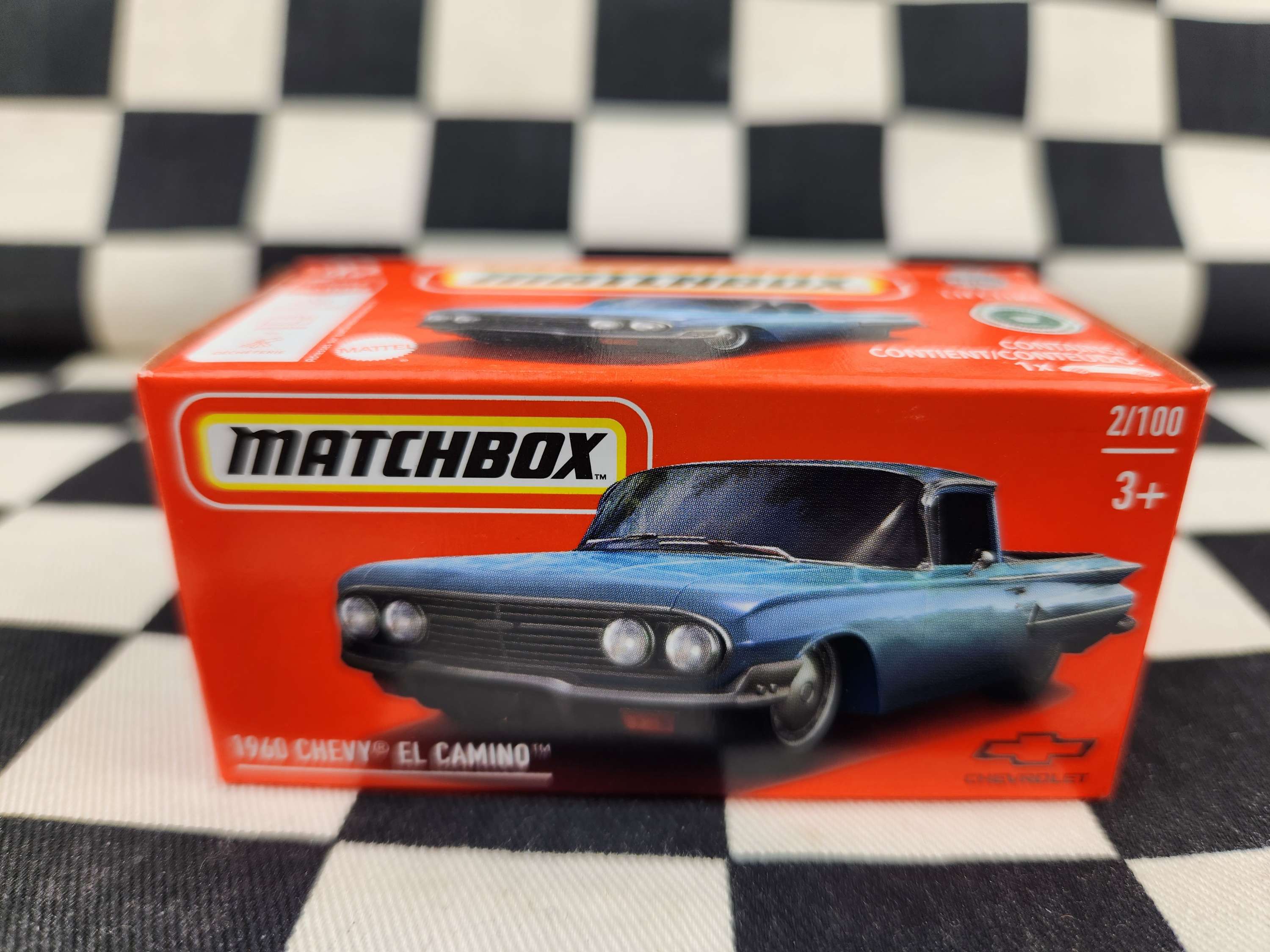 Matchbox Power Grab 1960 Chev El Camino Blue