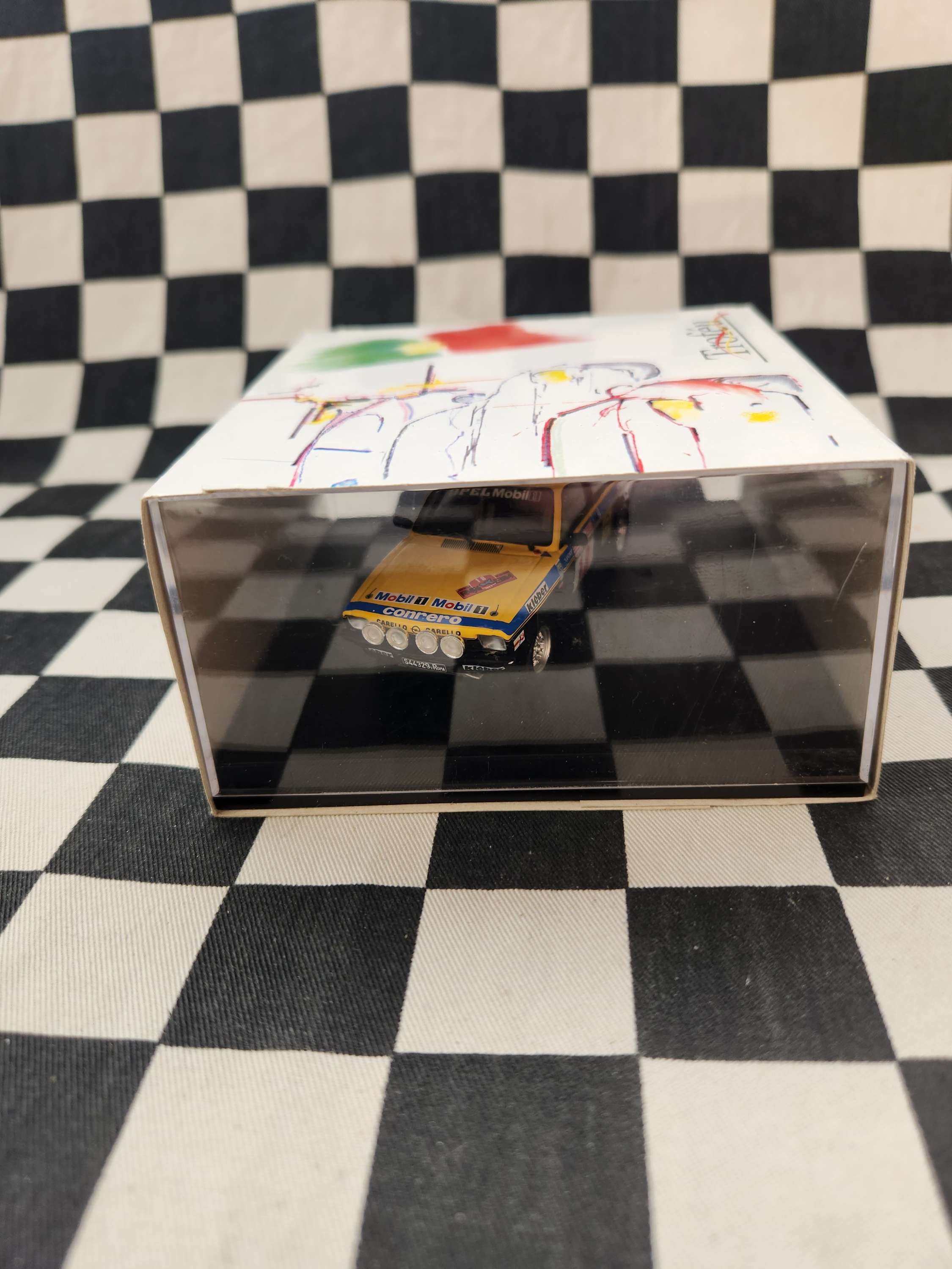 (Holden Gemini) Trofeu  1/43 Opel Kadett GT/E Elba Rally 77 Lucky /Braito