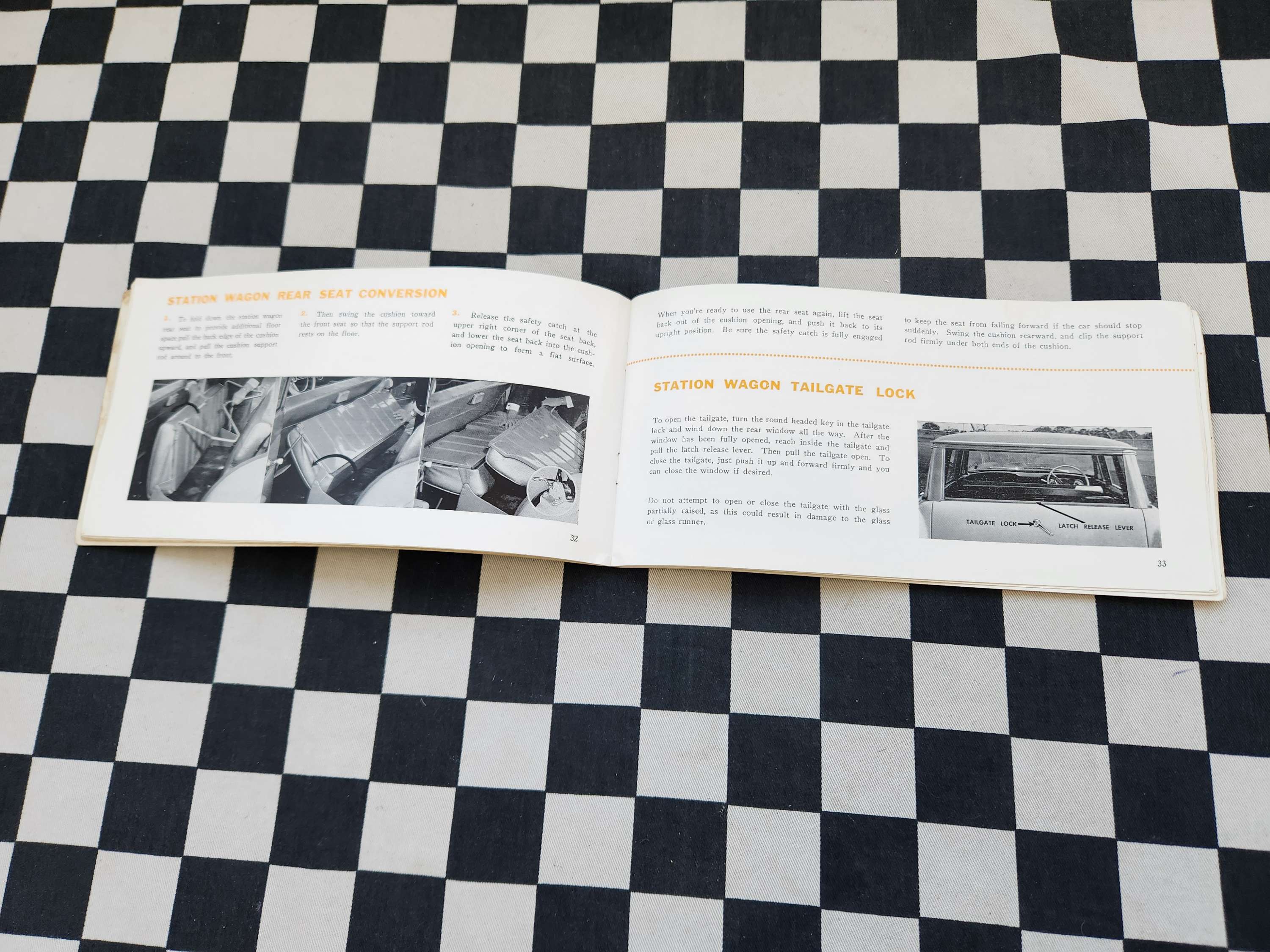 Genuine Ford 1961 XK Falcon Sedan Wagon Van Ute Owners Manual
