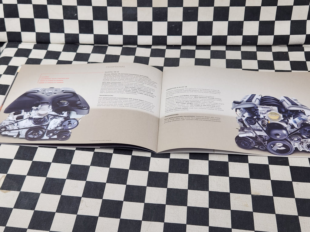 Holden Statesman Sales Brochure