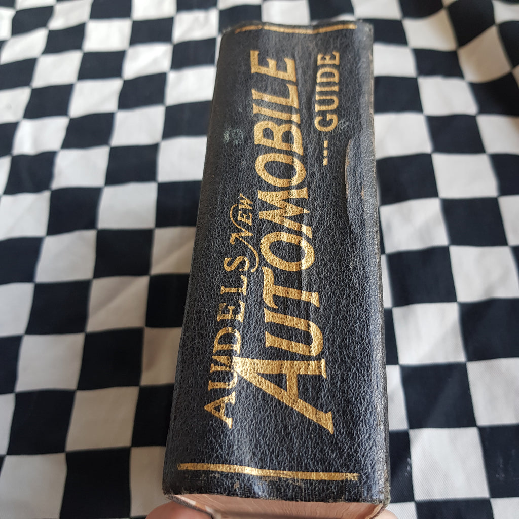 Antique Audells New Autombile Guide for Mechanics Operators & Servicemen