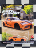 Hot Wheels Premium Fast & Furious Nissan 2021 Toyota GR Supra