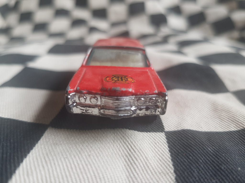 Vintage Playart Ford Fire Chief Wagon Loose