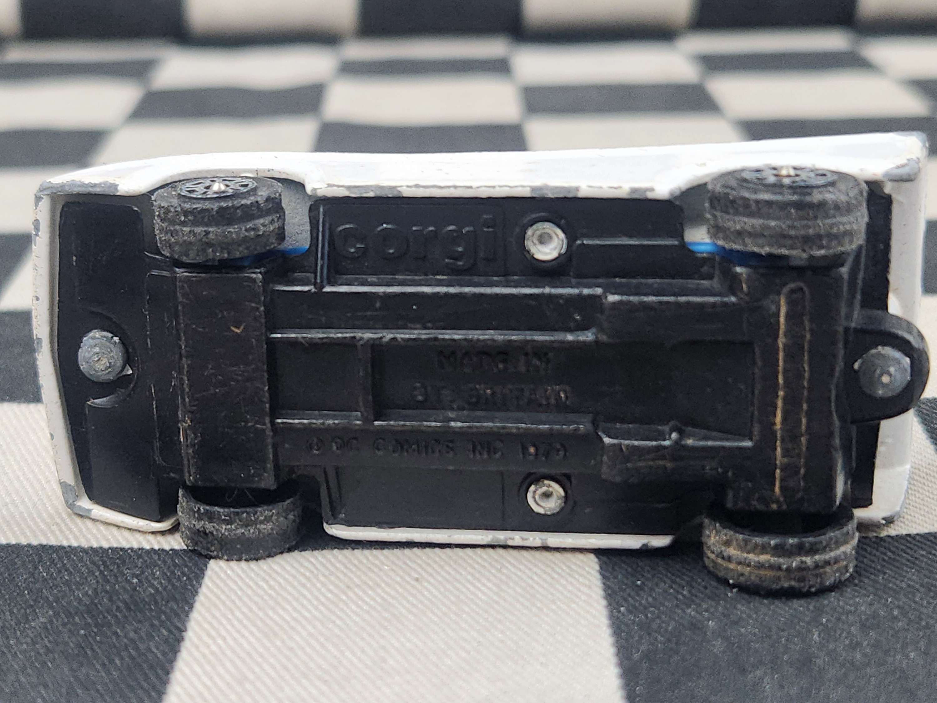 Vintage Loose Corgi The Penguin Racing Car