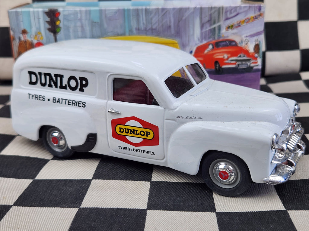 Mint & Boxed Brand 1:24 Fj Holden Panel Van Dunlop