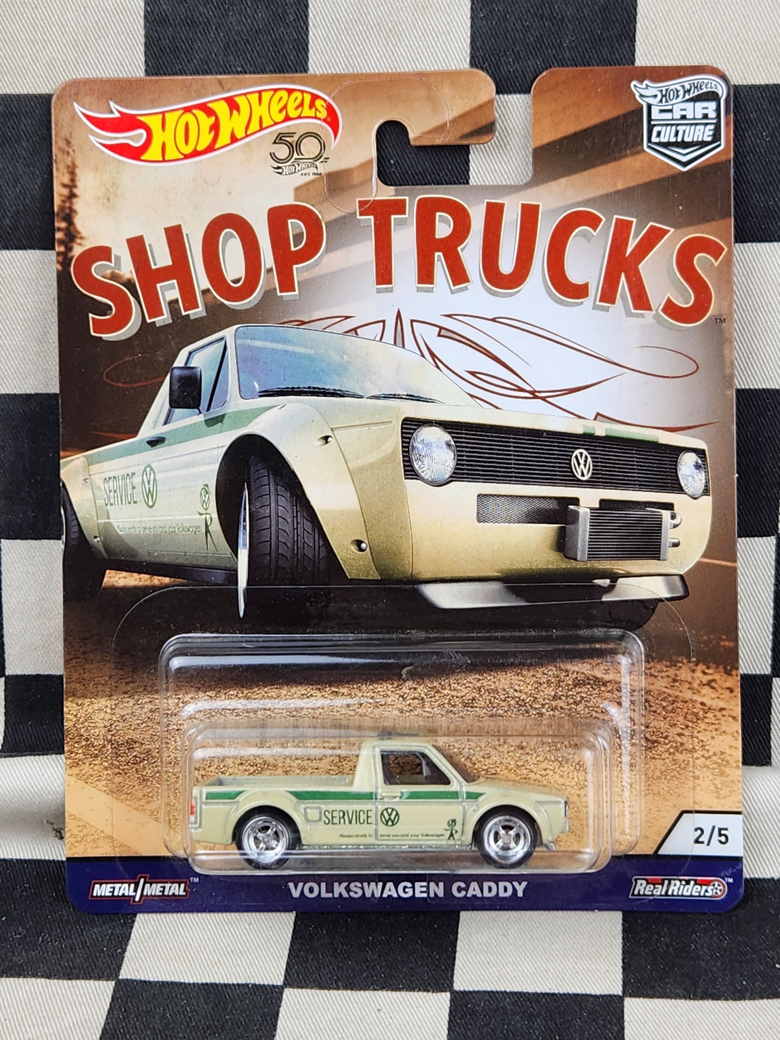 Hot Wheels Premium Shop Trucks Volkswagen Caddy