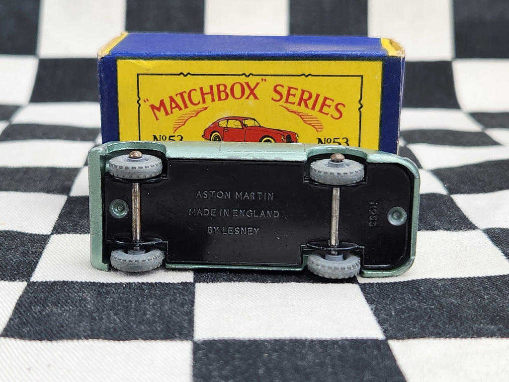 Matchbox Lesney Moko No53 Aston Martin in Original Box