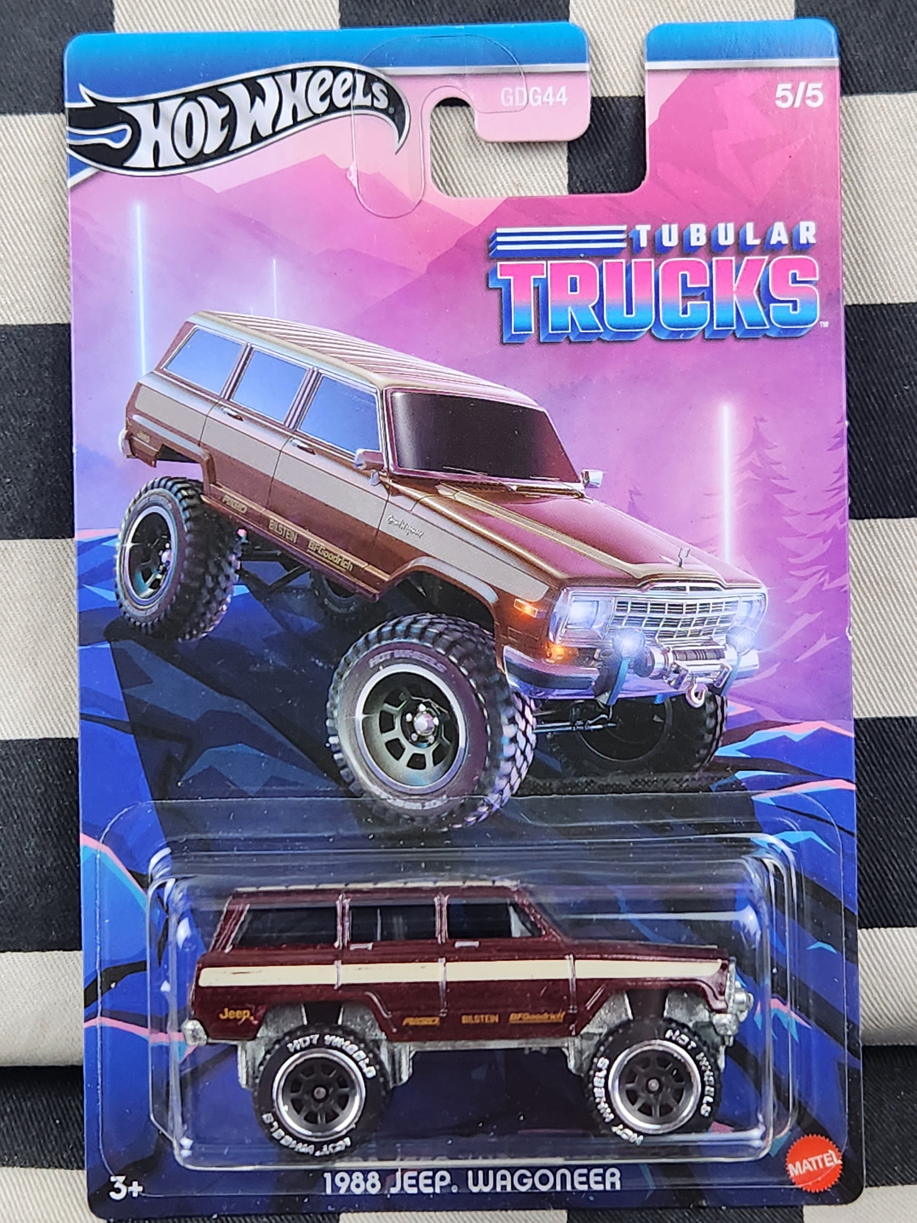 Hot Wheels Tubular Trucks 1988 Jeep Wagoneer