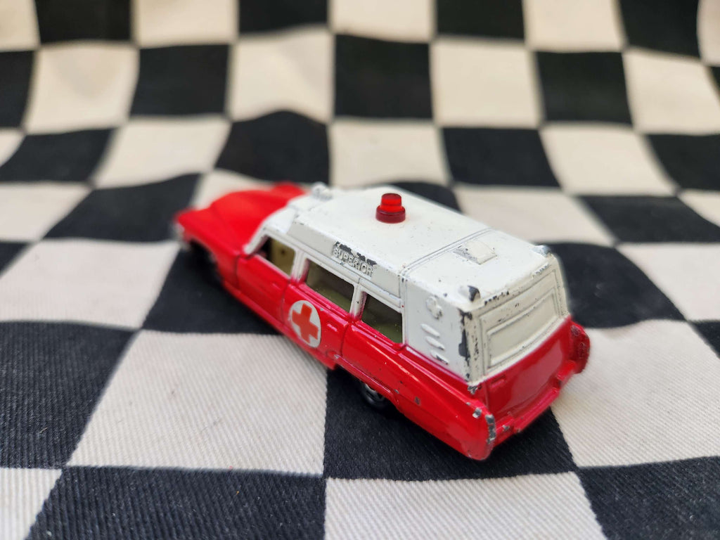 Vintage Loose Tomica Cadillac Ambulance