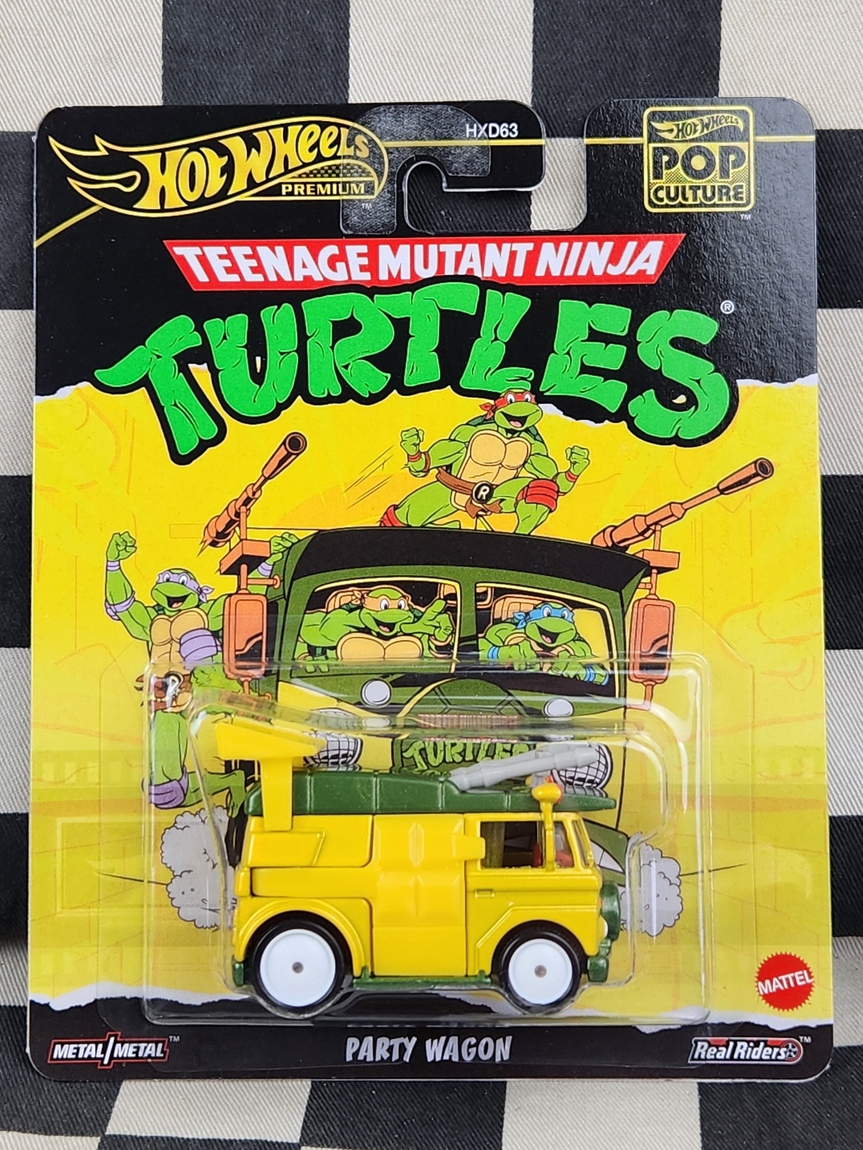 Hot Wheels Premium Teenage Mutant Ninja Turtles TMNT Party Wagon