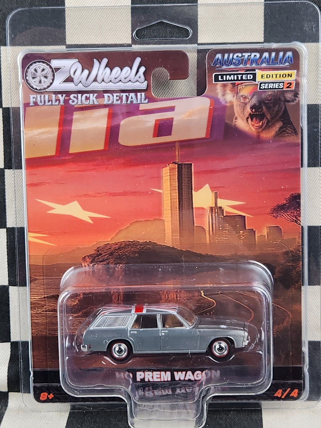 OZ Wheels FSD S2 Australia Series RAW CHASE Holden HQ Prem Wagon