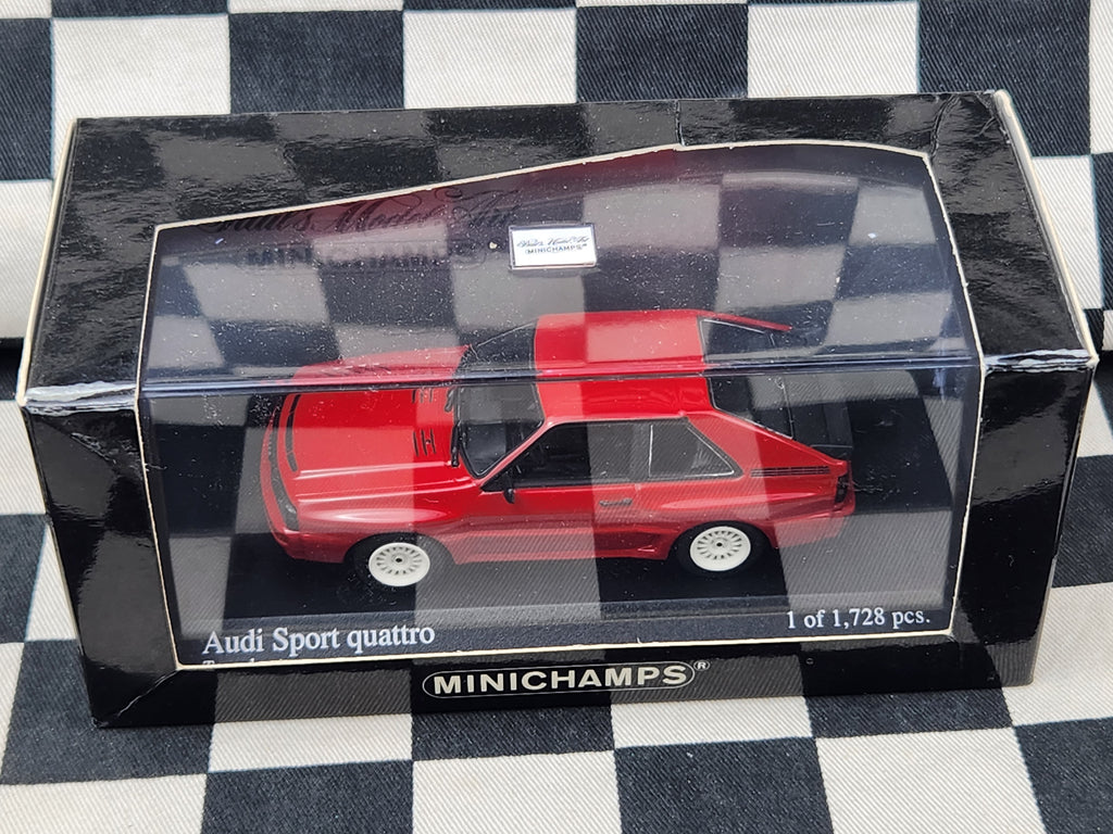 Minichamps 1:43 Audi Sport Quattro 1984 Red