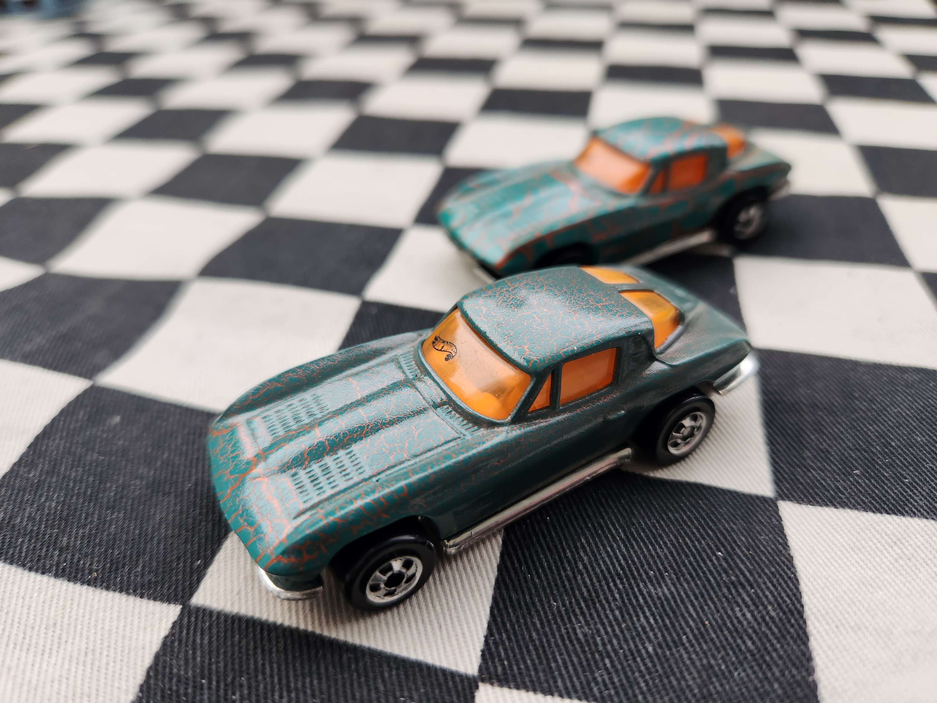 Hot Wheels Loose Krackle Cars 1963 Corvette Split Window Your Choice of