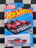 Hot Wheels 2025 Celebration Racers Mattel 80th Anniversary Dream Mobile Red