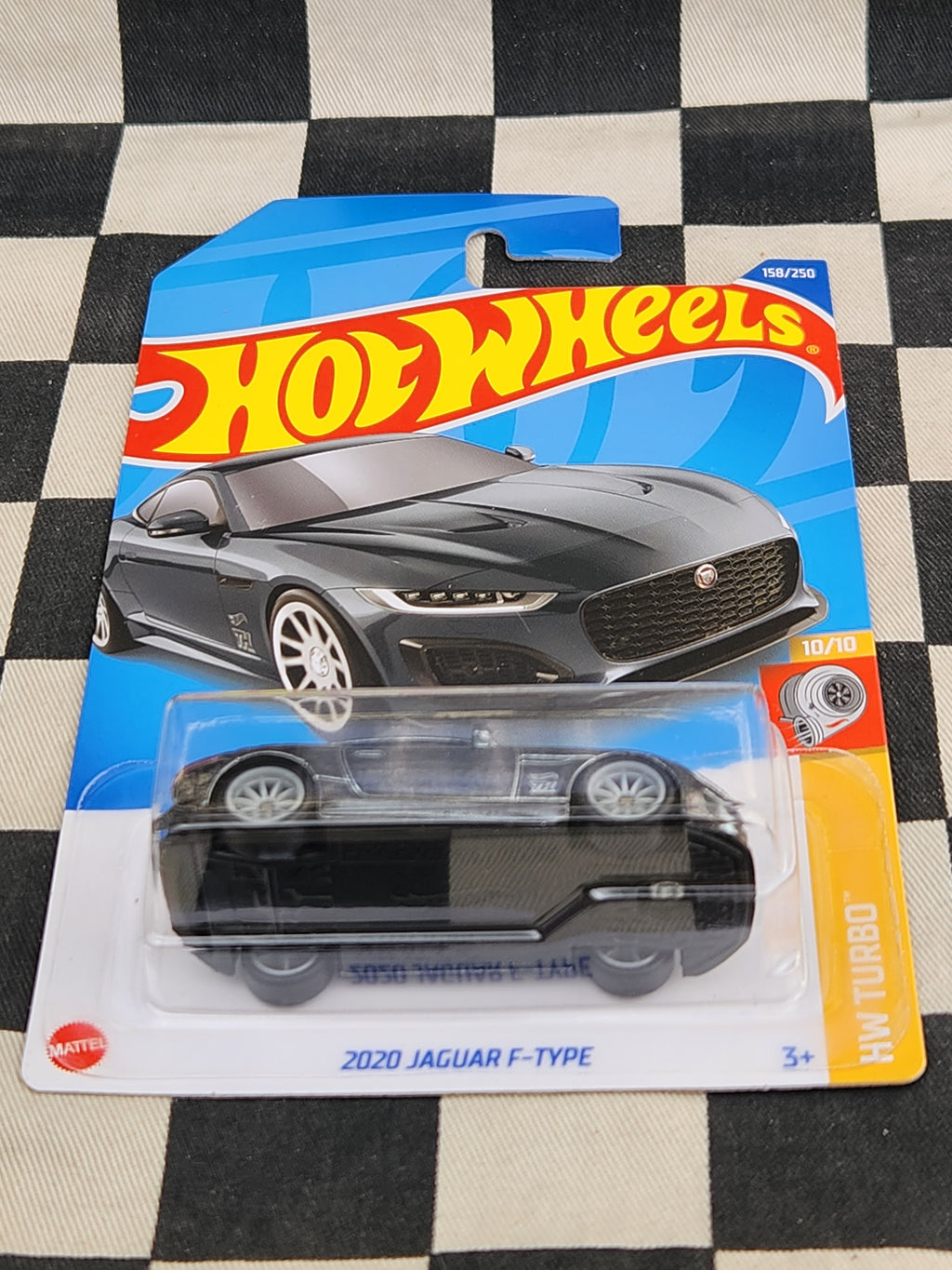 Hot Wheels 2022 Turbo SUPER TREASURE HUNT 2020 Jaguar F Type