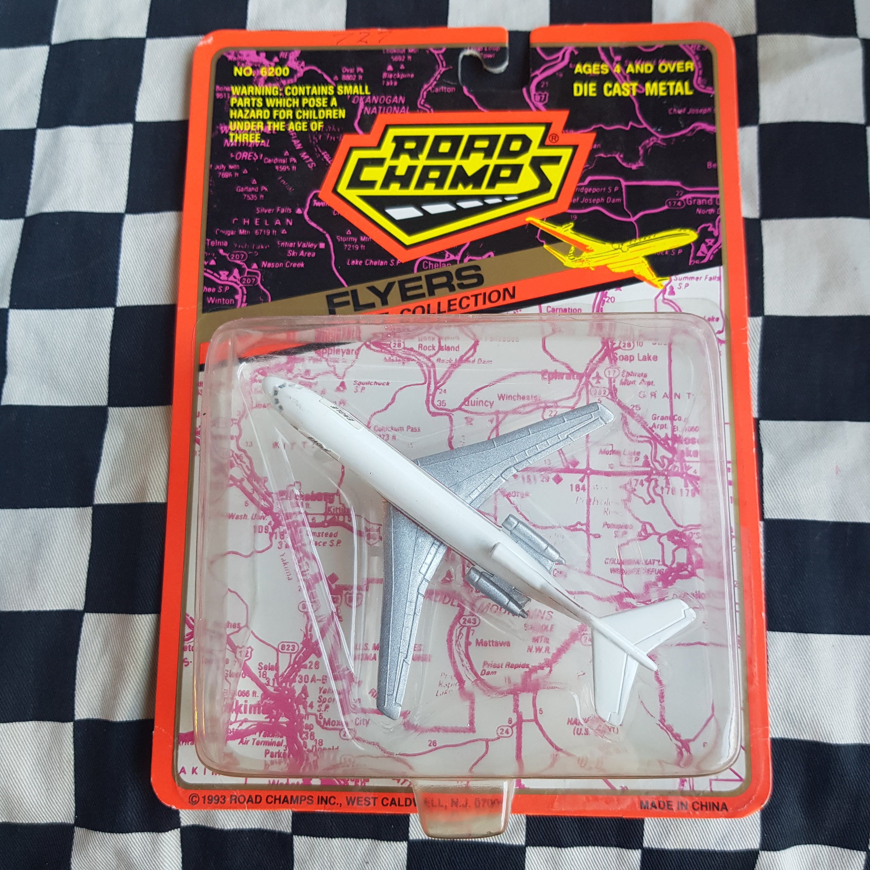 Road Champs 1993 Diecast Model Plane Eagle Jet