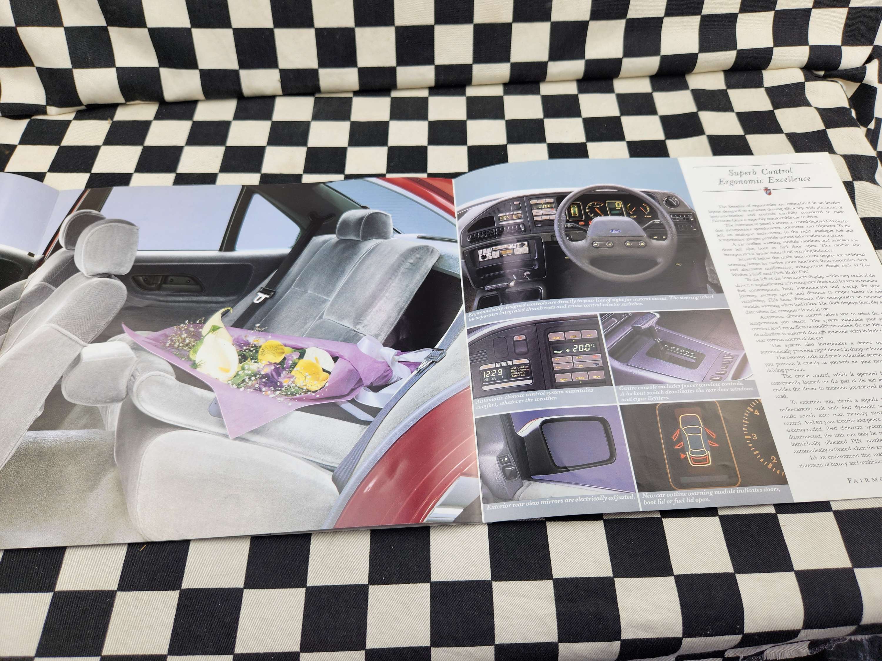 Ford EA Fairmont Ghia Sedan & Wagon Full Sales Brochure