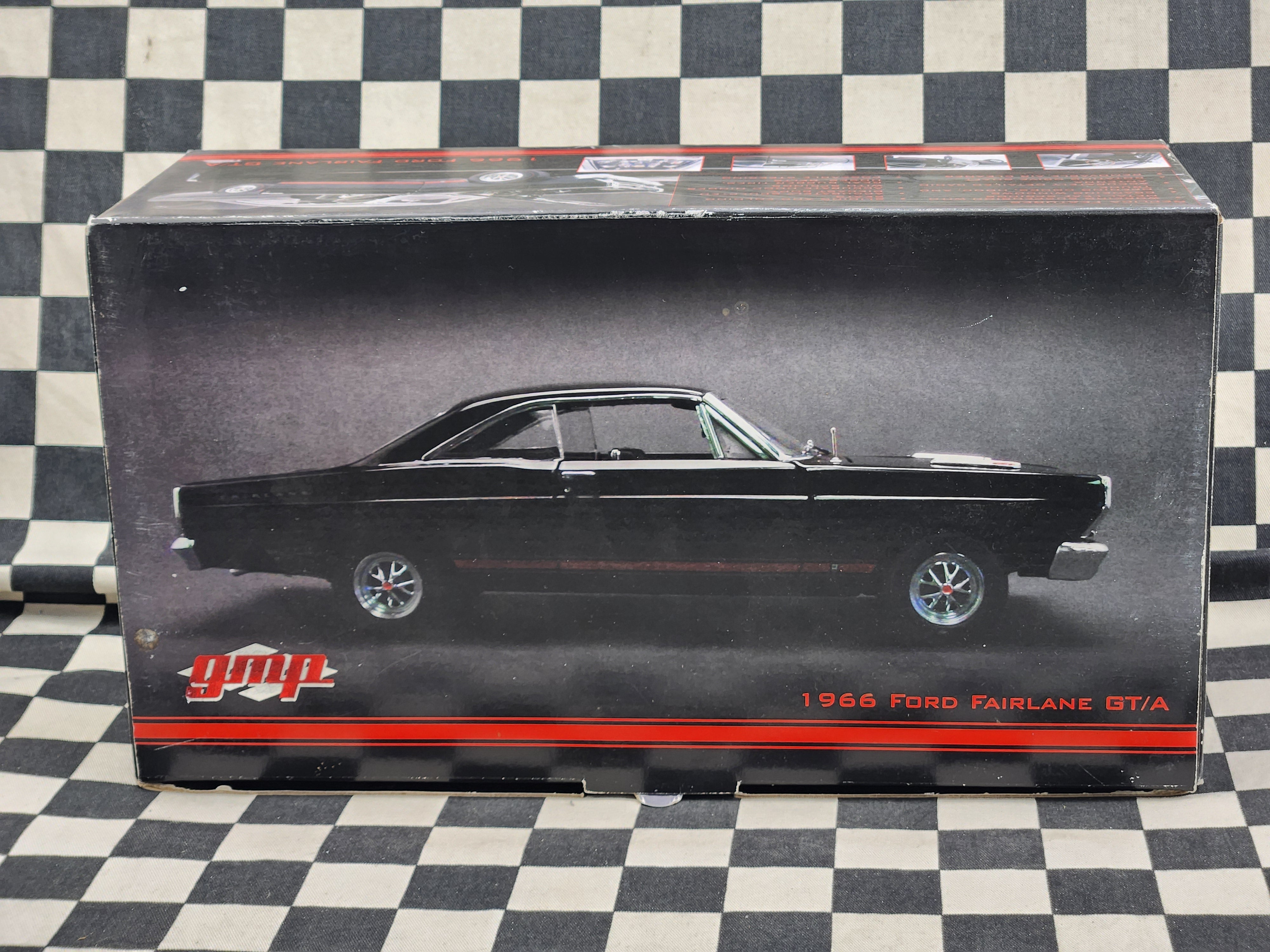 1/18 GMP 1966 Ford Fairlane GTA Black – Kustom Kollector