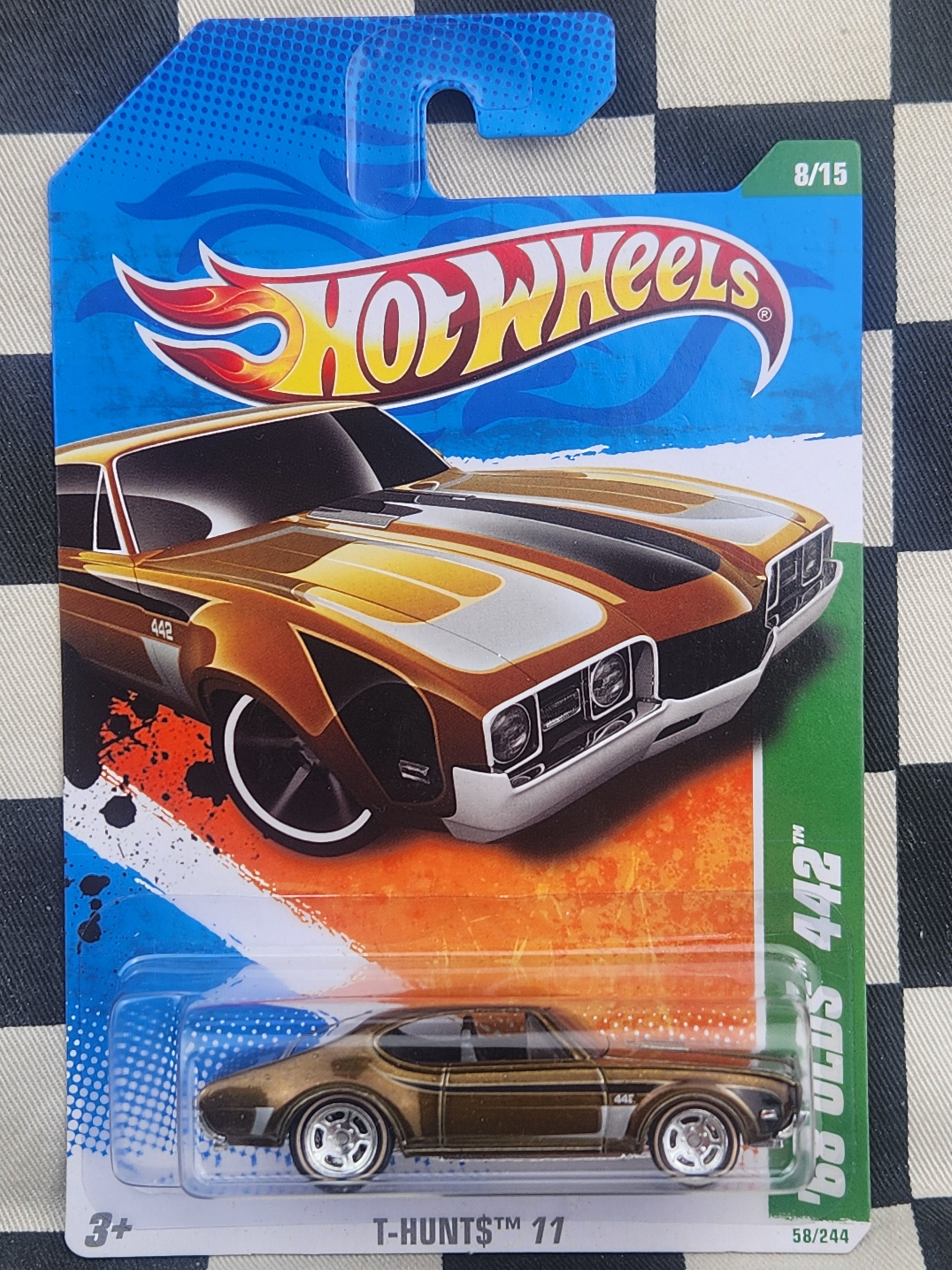 Hot Wheels 2011 SUPER TREASURE HUNT 68 Olds 442