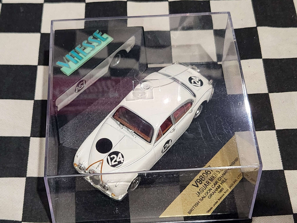 Vitesse 1/43 Jaguar MKII 1963 British Saloon Car Championship Graham Hill
