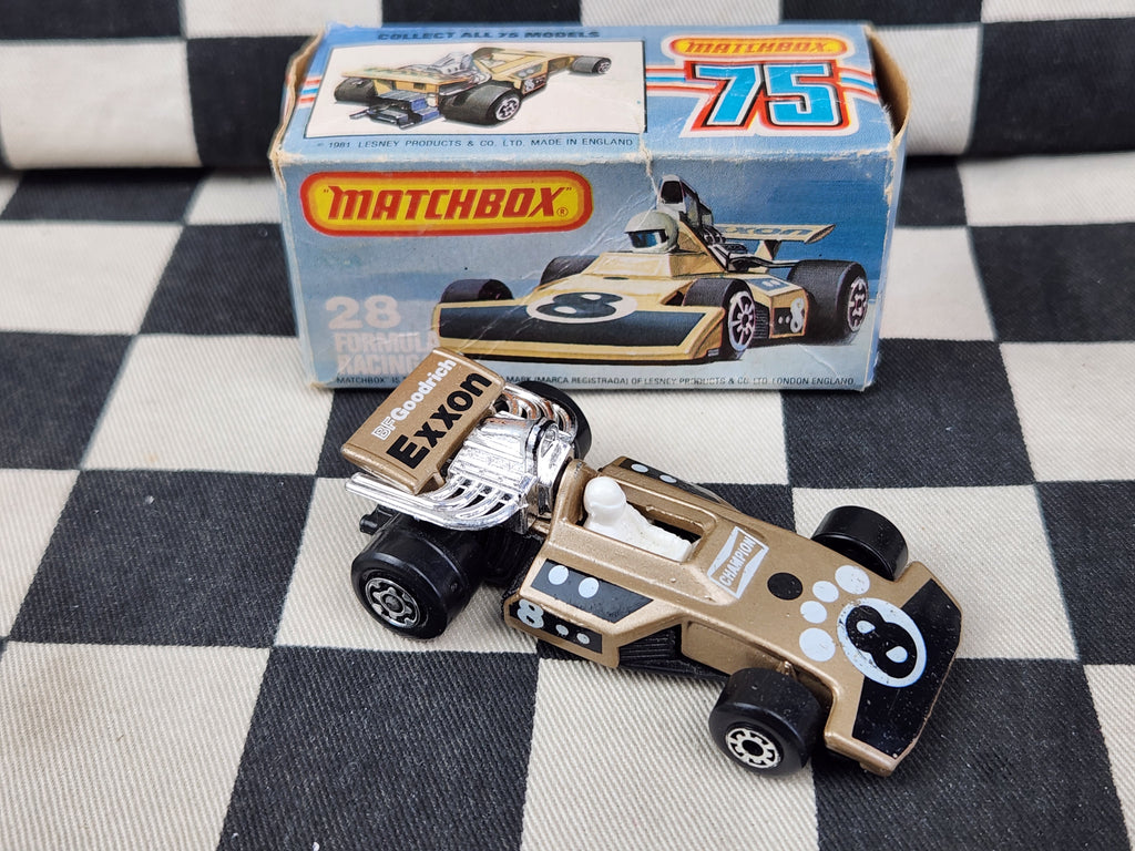 Vintage Boxed Matchbox Superfast Formula Racing Car