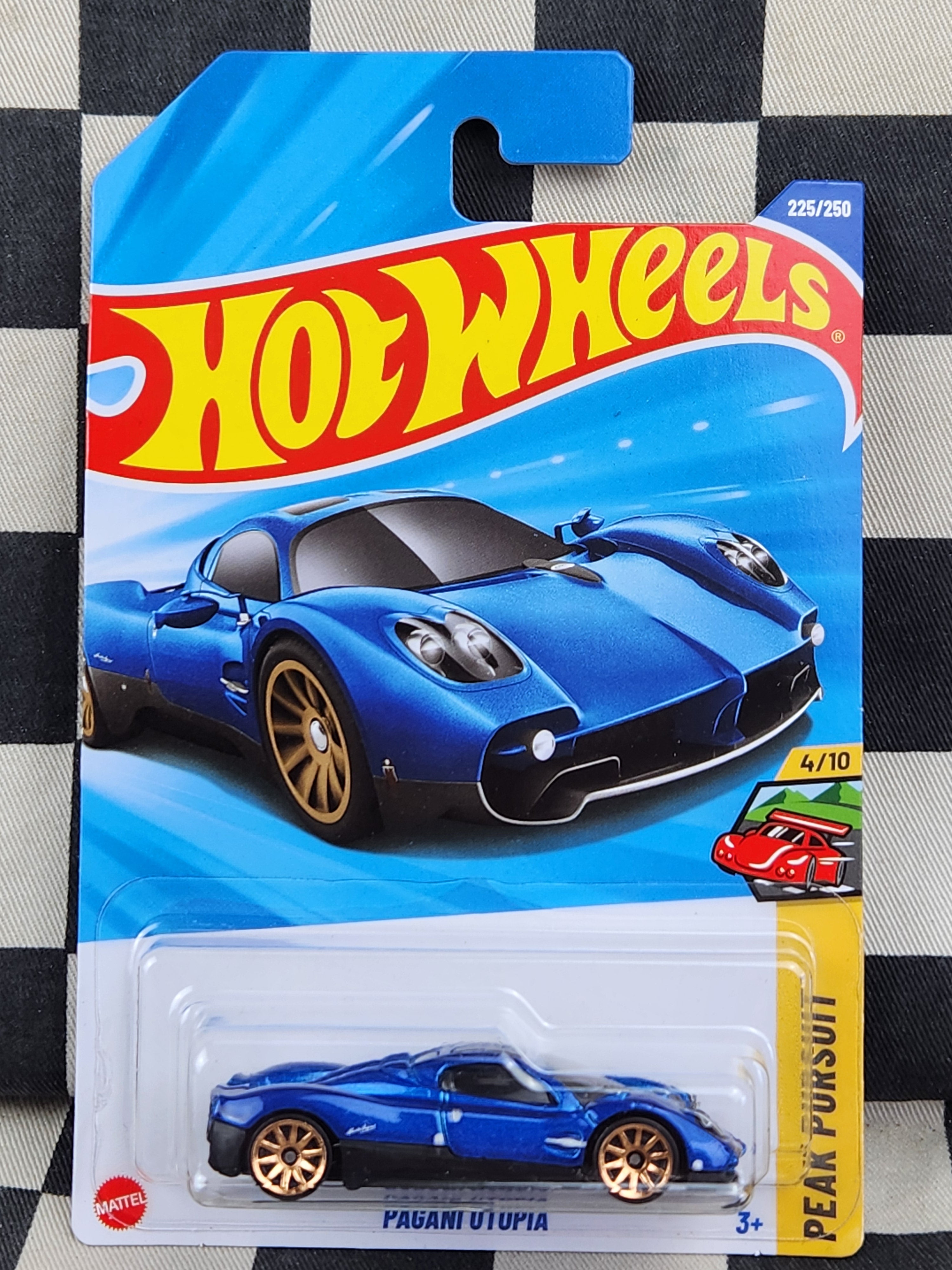 Hot Wheels 2025 Peak Pursuit Pagani Utopia