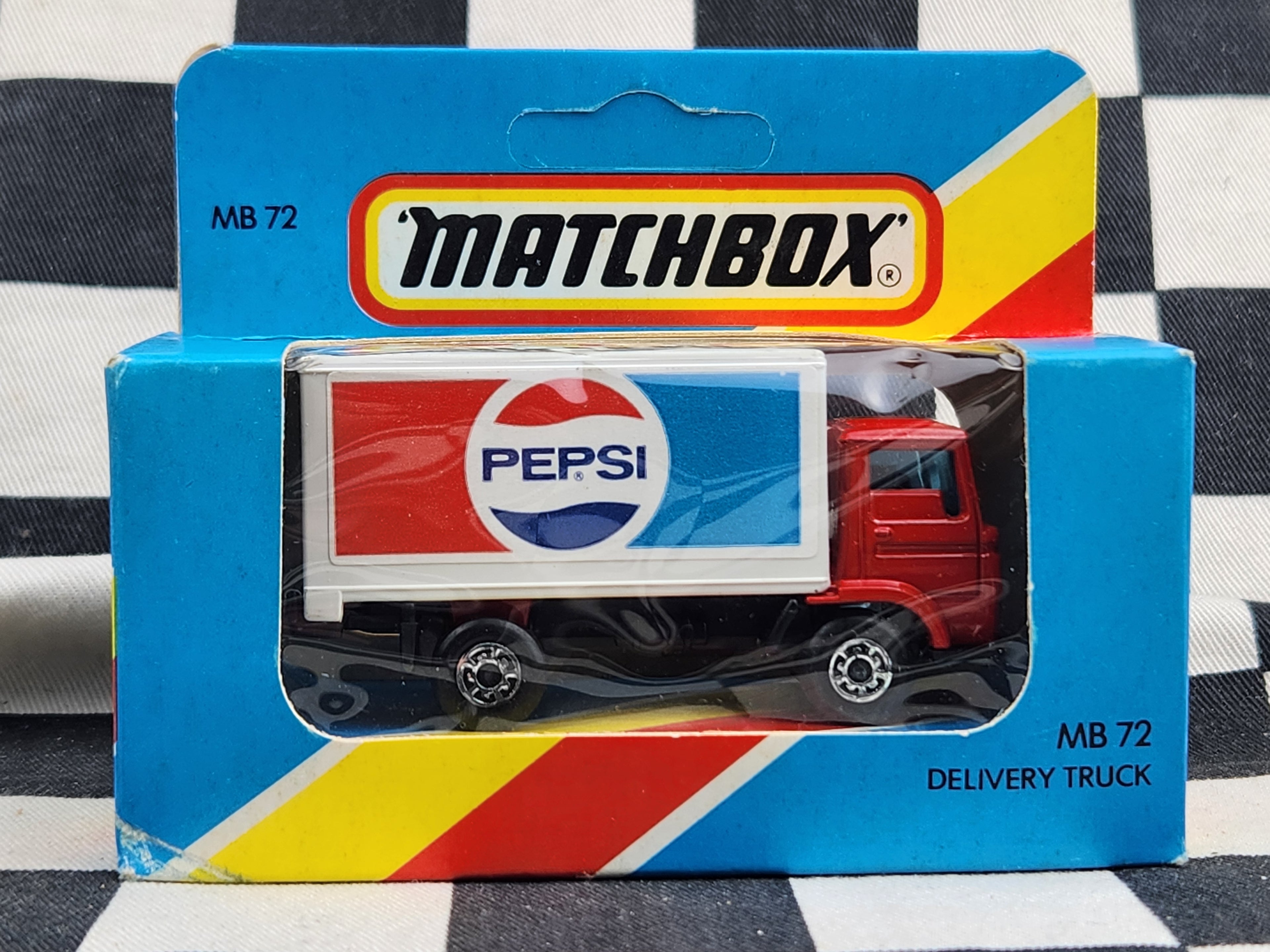 Matchbox 1981 Blue Box PEPSI Delivery Truck