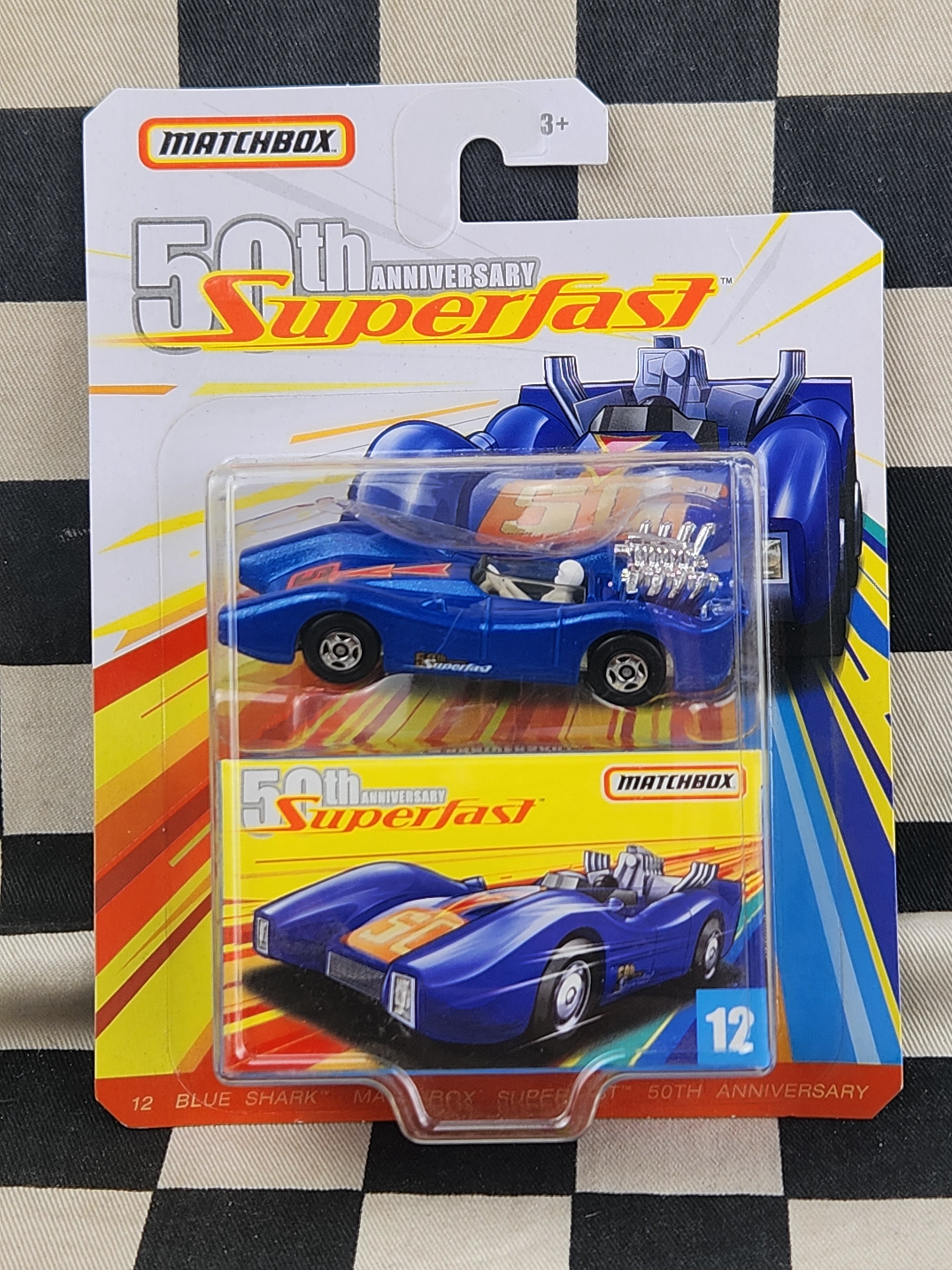Matchbox Superfast 50th Anniversary Blue Shark